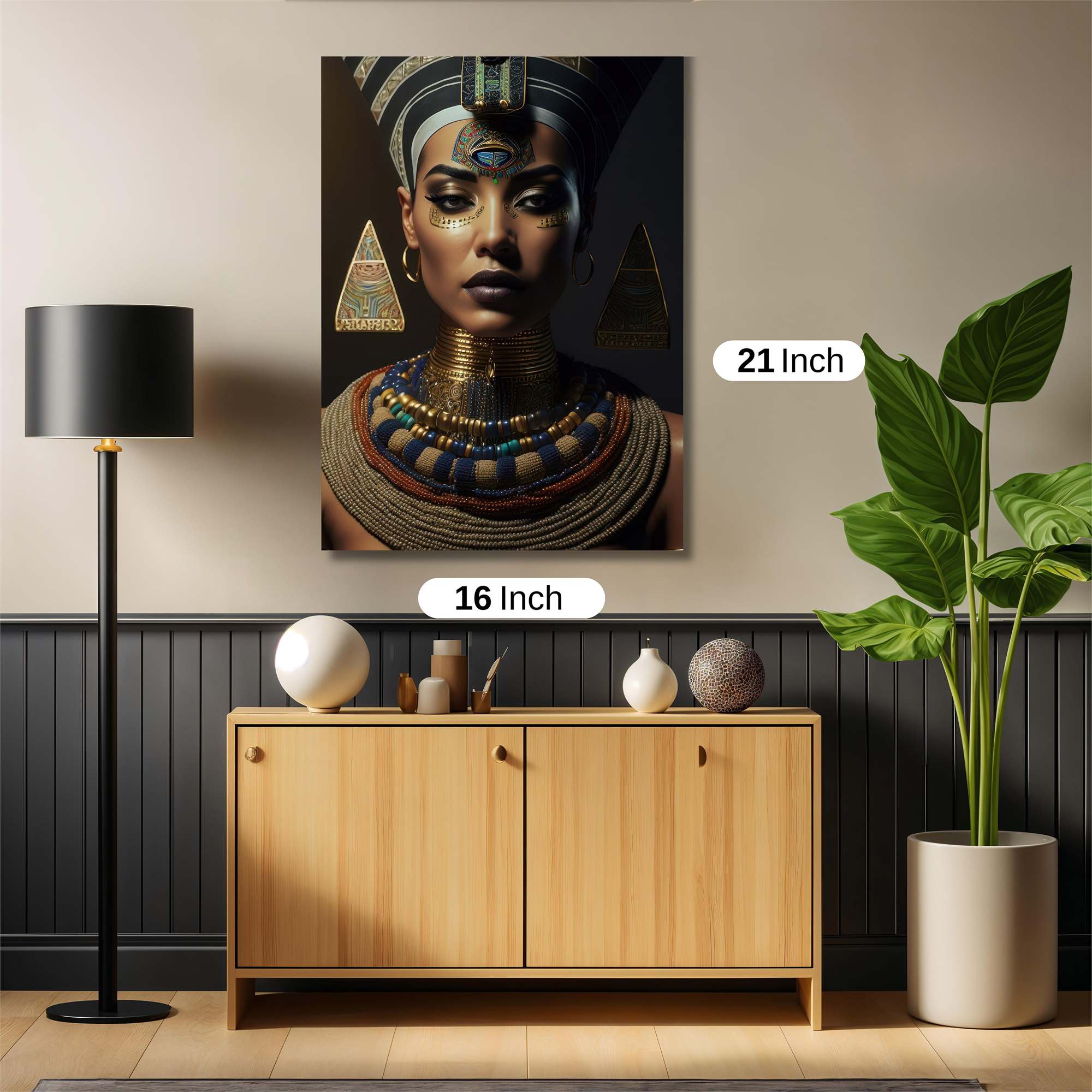 Nefertiti Enigmatic Safe Wall Magnetic / M