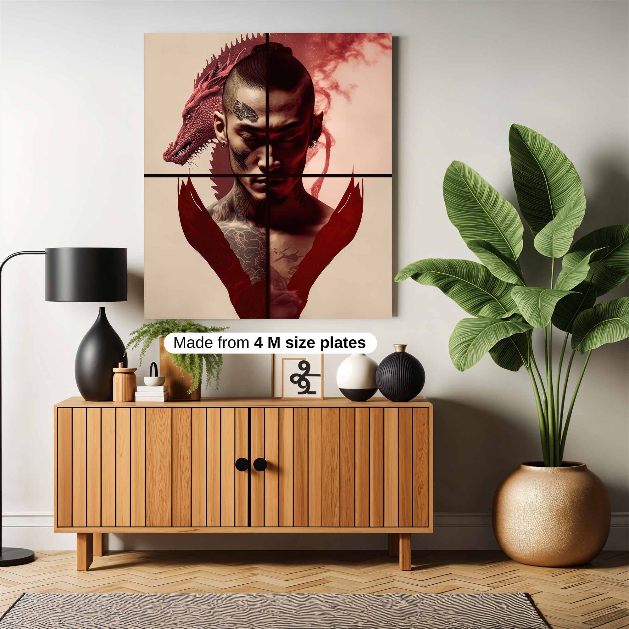 Dragon Fury Safe Wall Magnetic / M