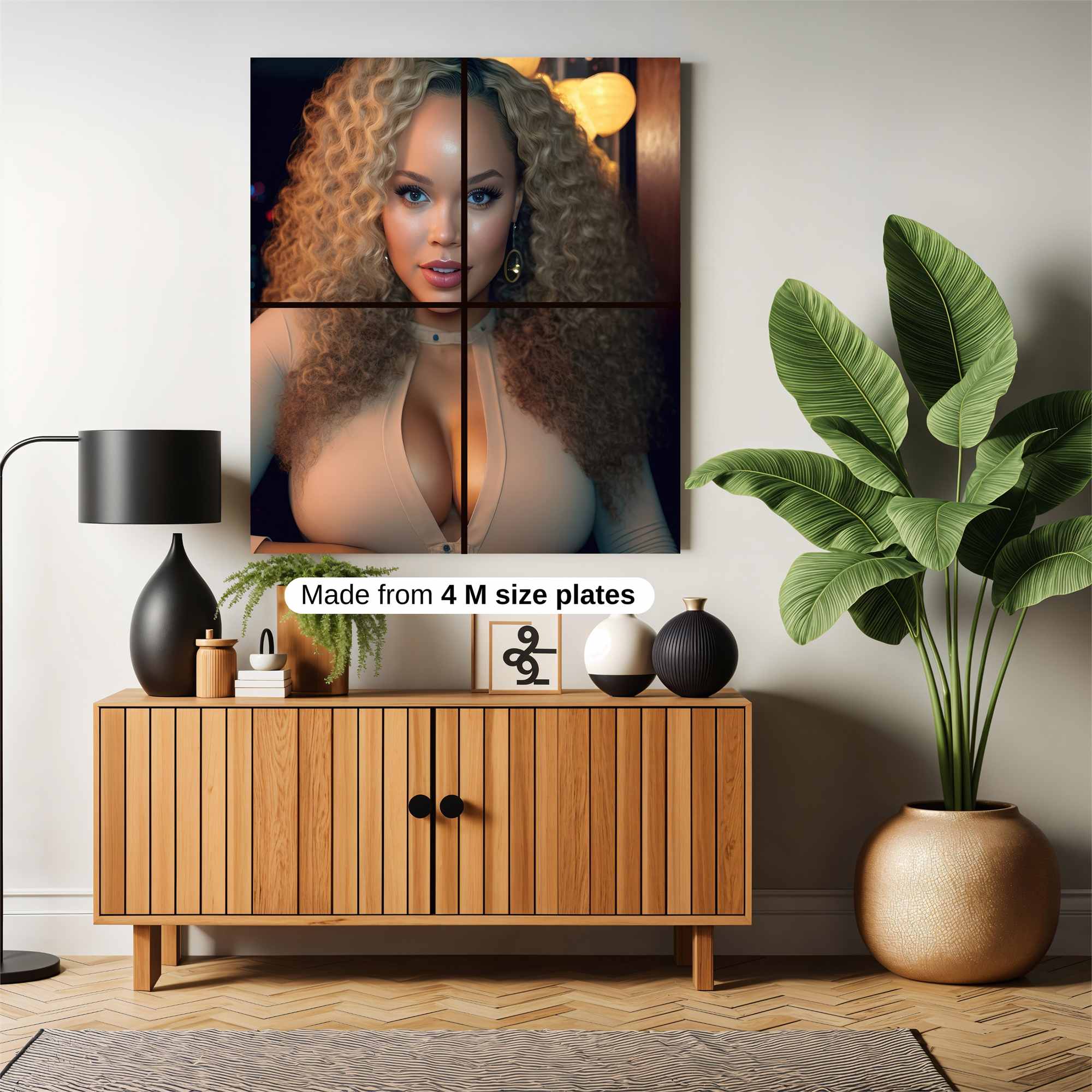 Sultry Elegance Safe Wall Magnetic / M