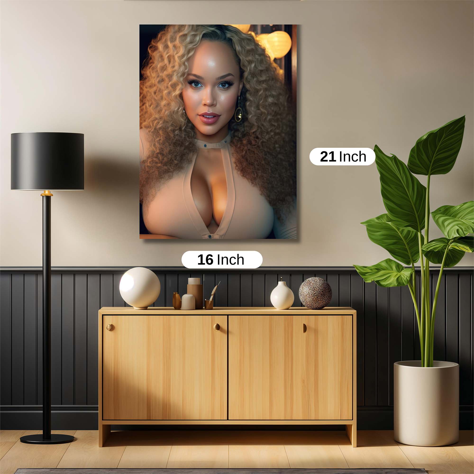 Sultry Elegance Safe Wall Magnetic / M