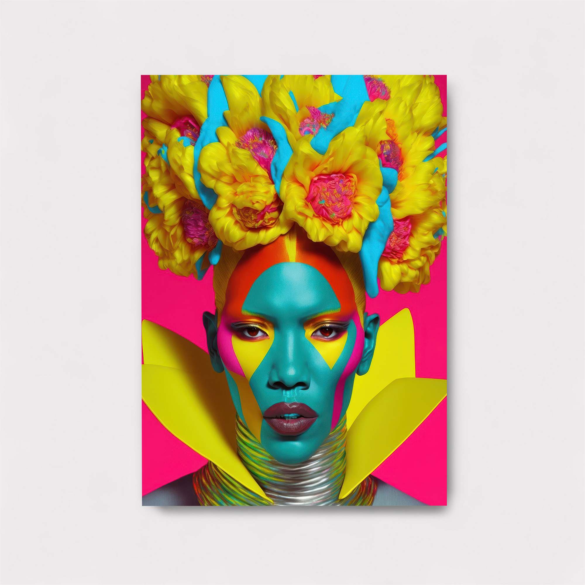 Flower Power Safe Wall Magnetic / M