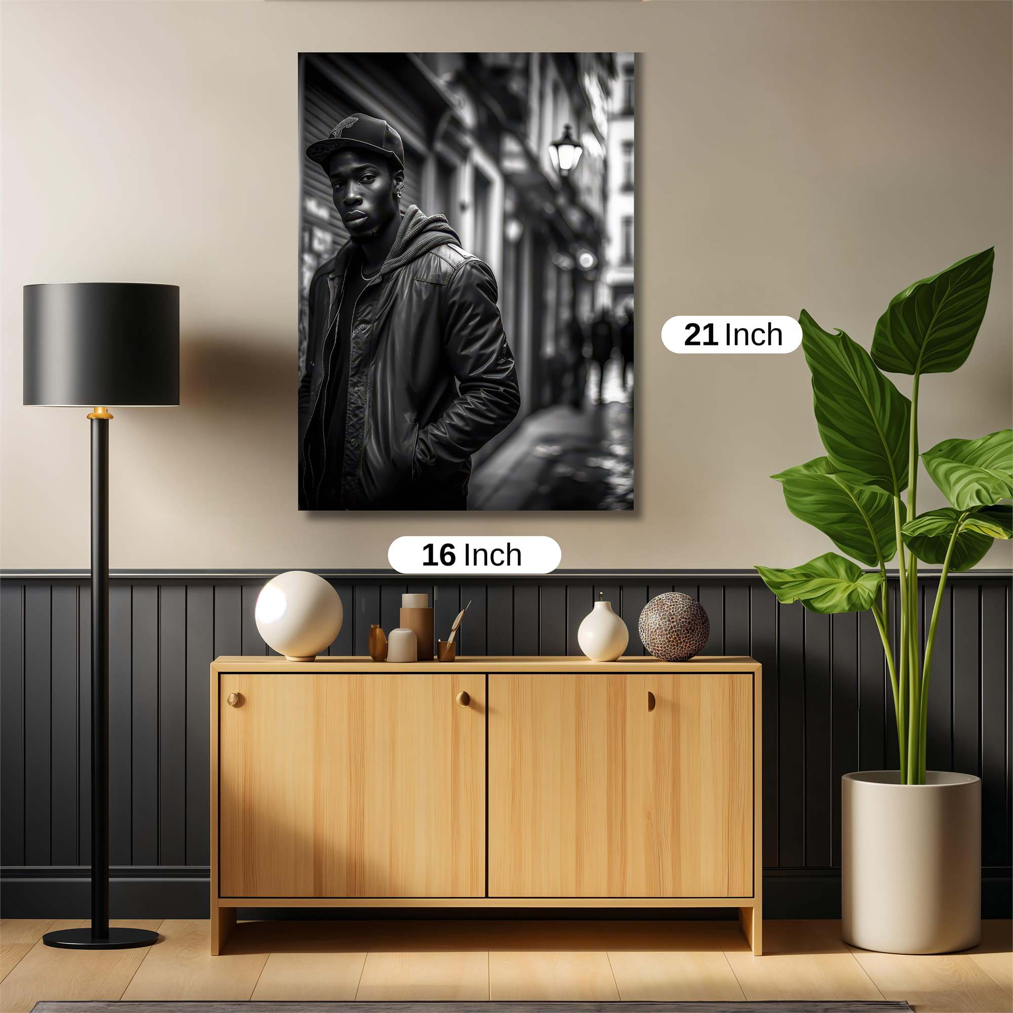 Urban Solitude Safe Wall Magnetic / M