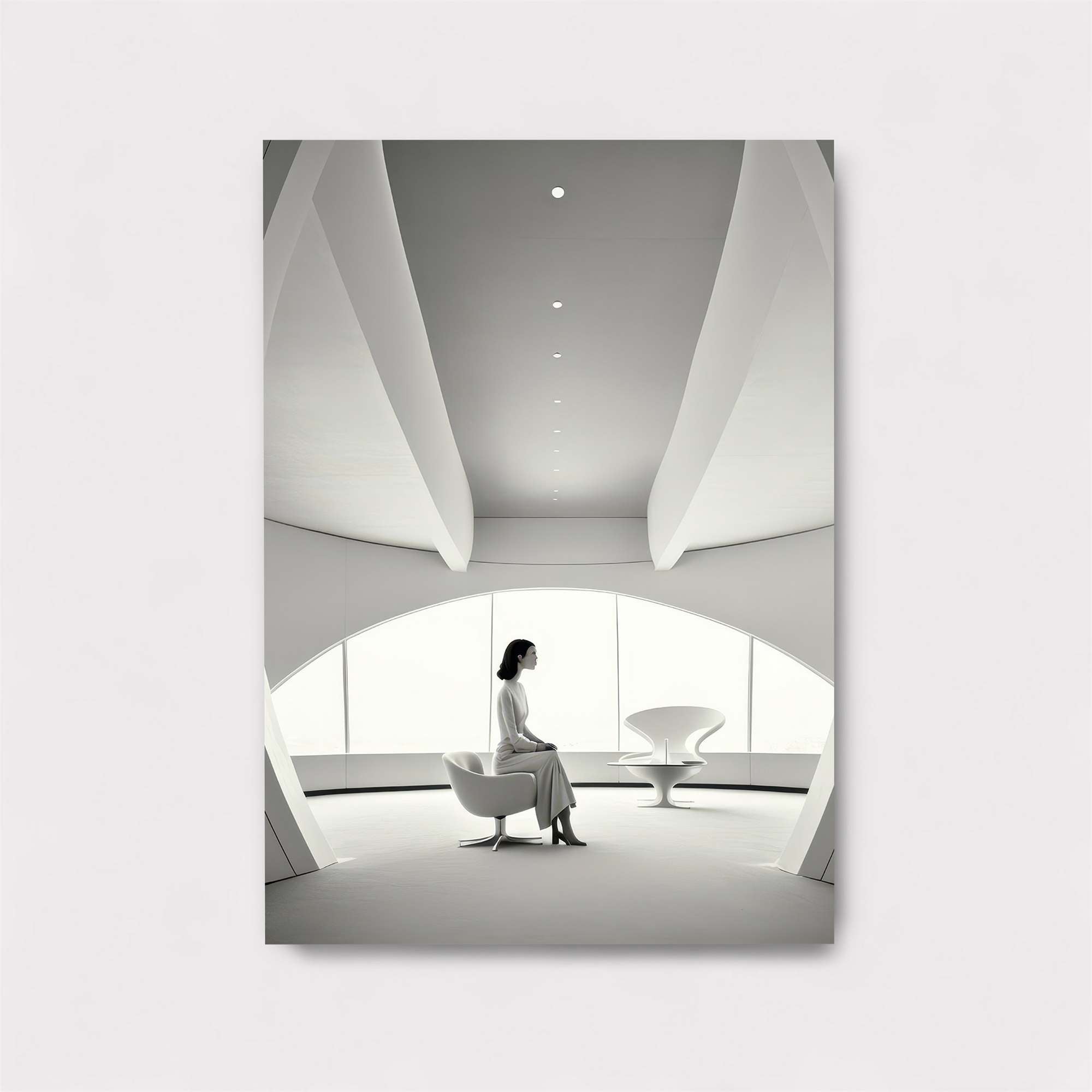 Futuristic Calm Safe Wall Magnetic / M
