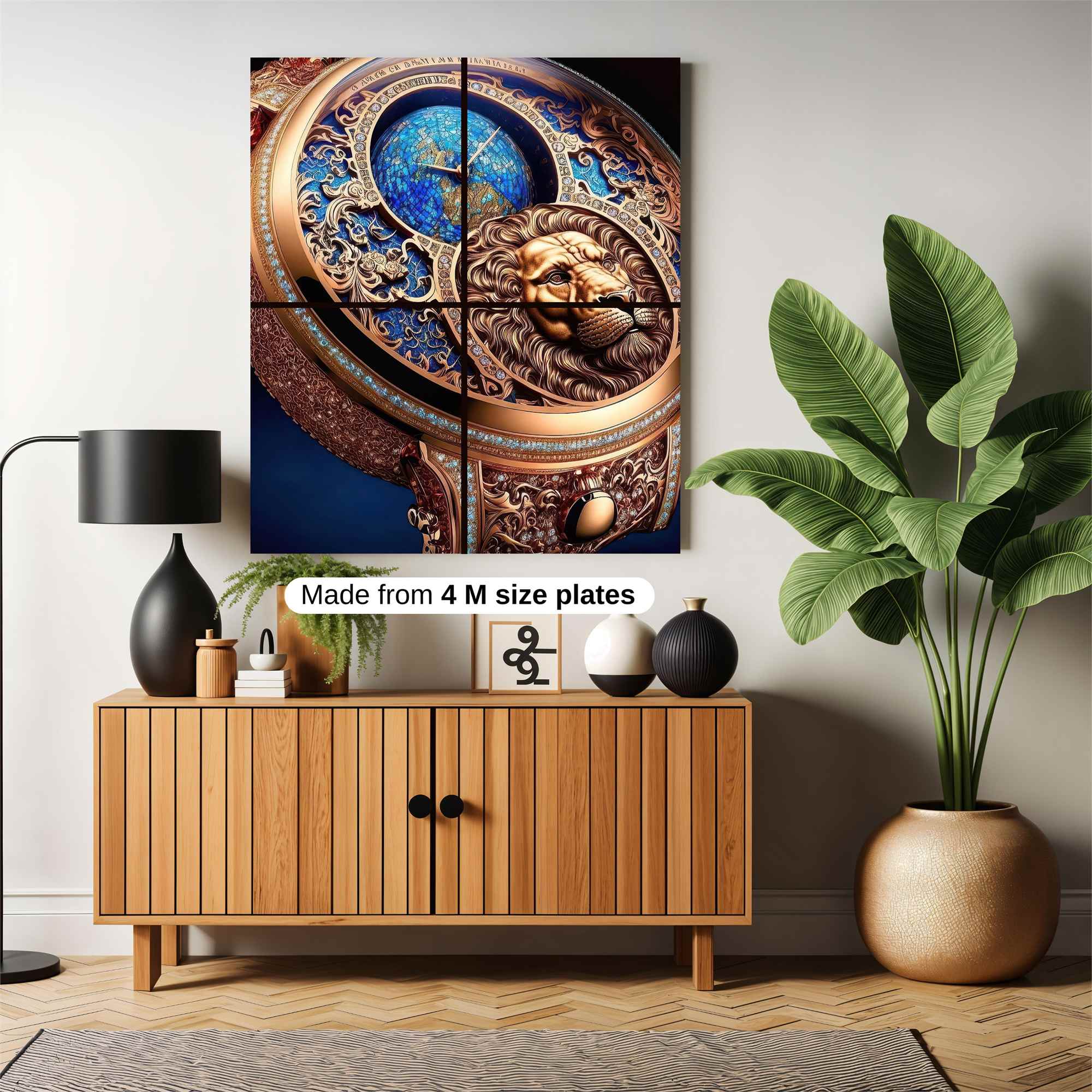 Lion Majesty Safe Wall Magnetic / M