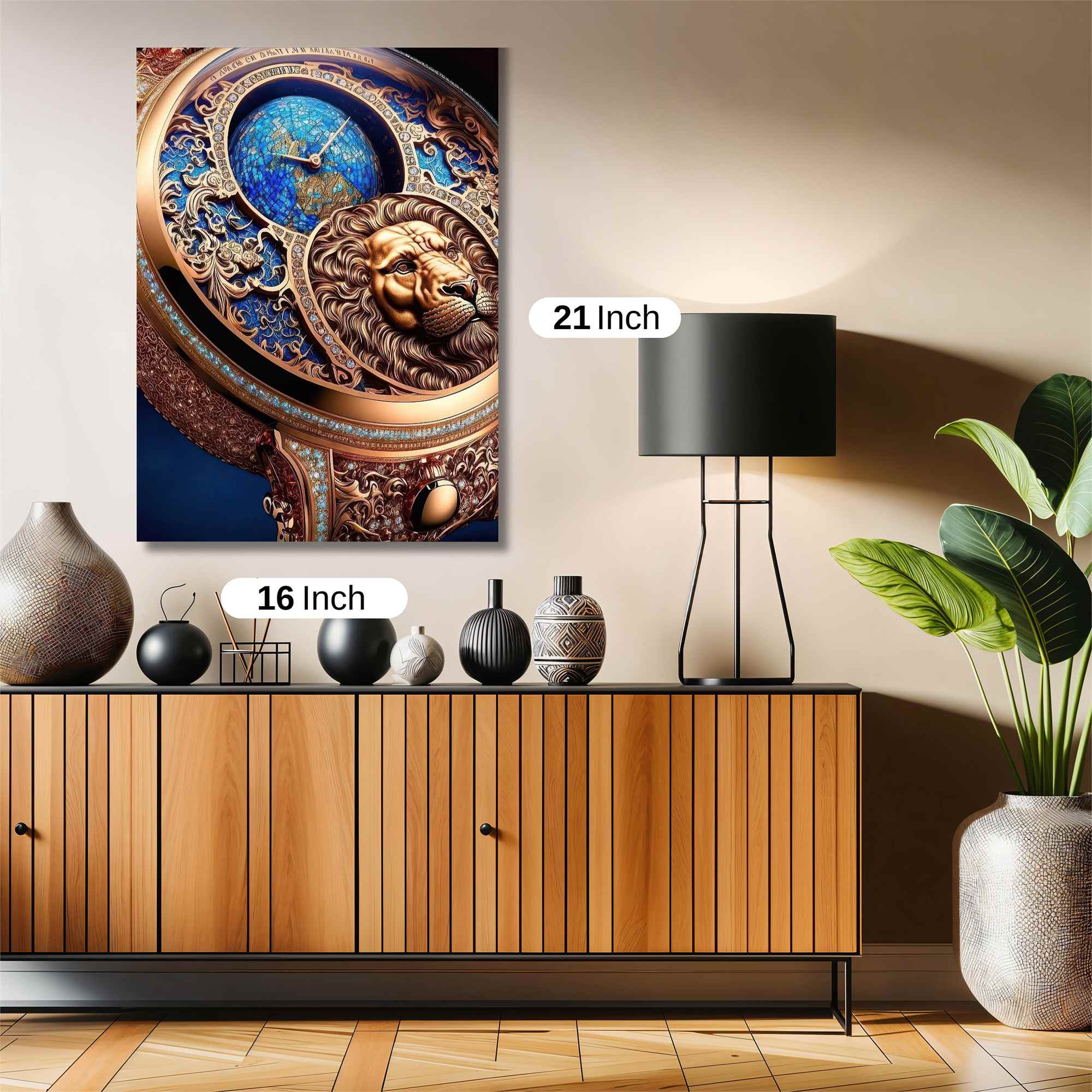 Lion Majesty Safe Wall Magnetic / M