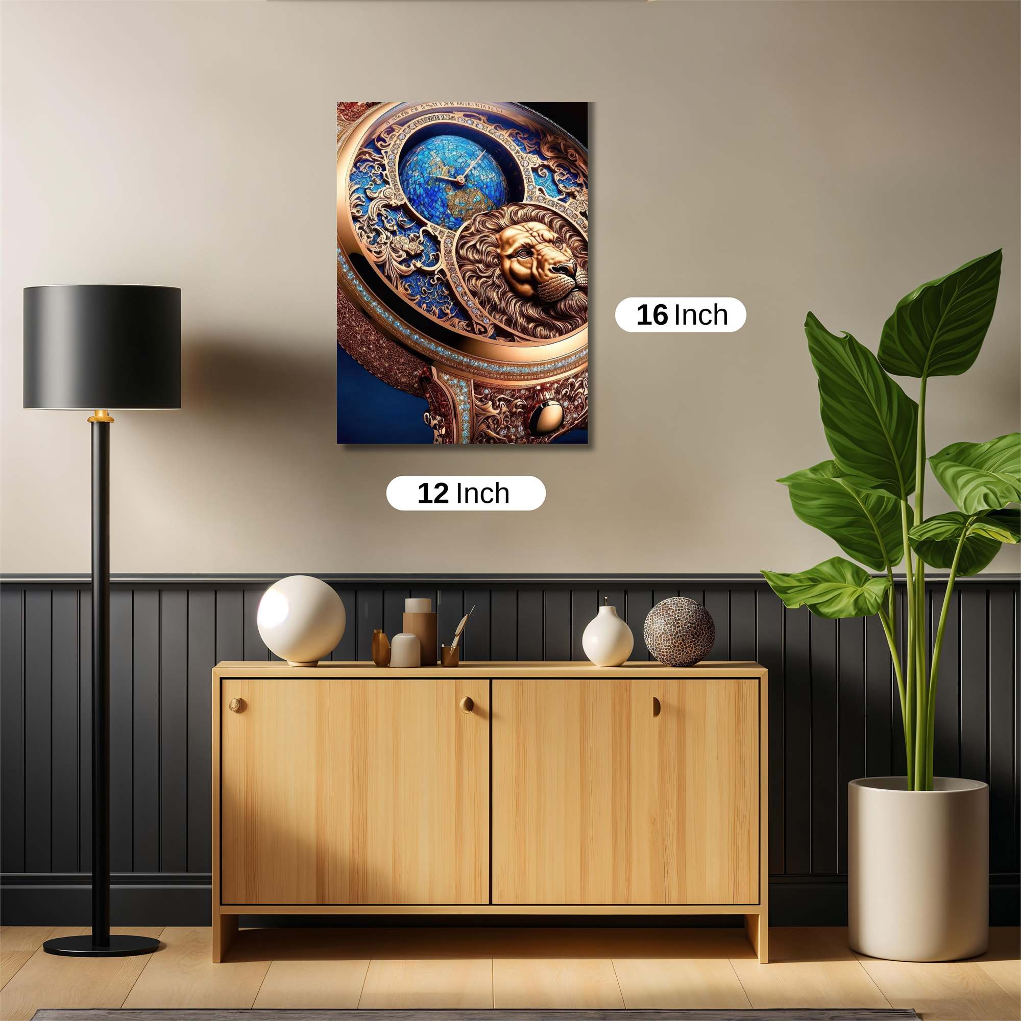 Lion Majesty Safe Wall Magnetic / M