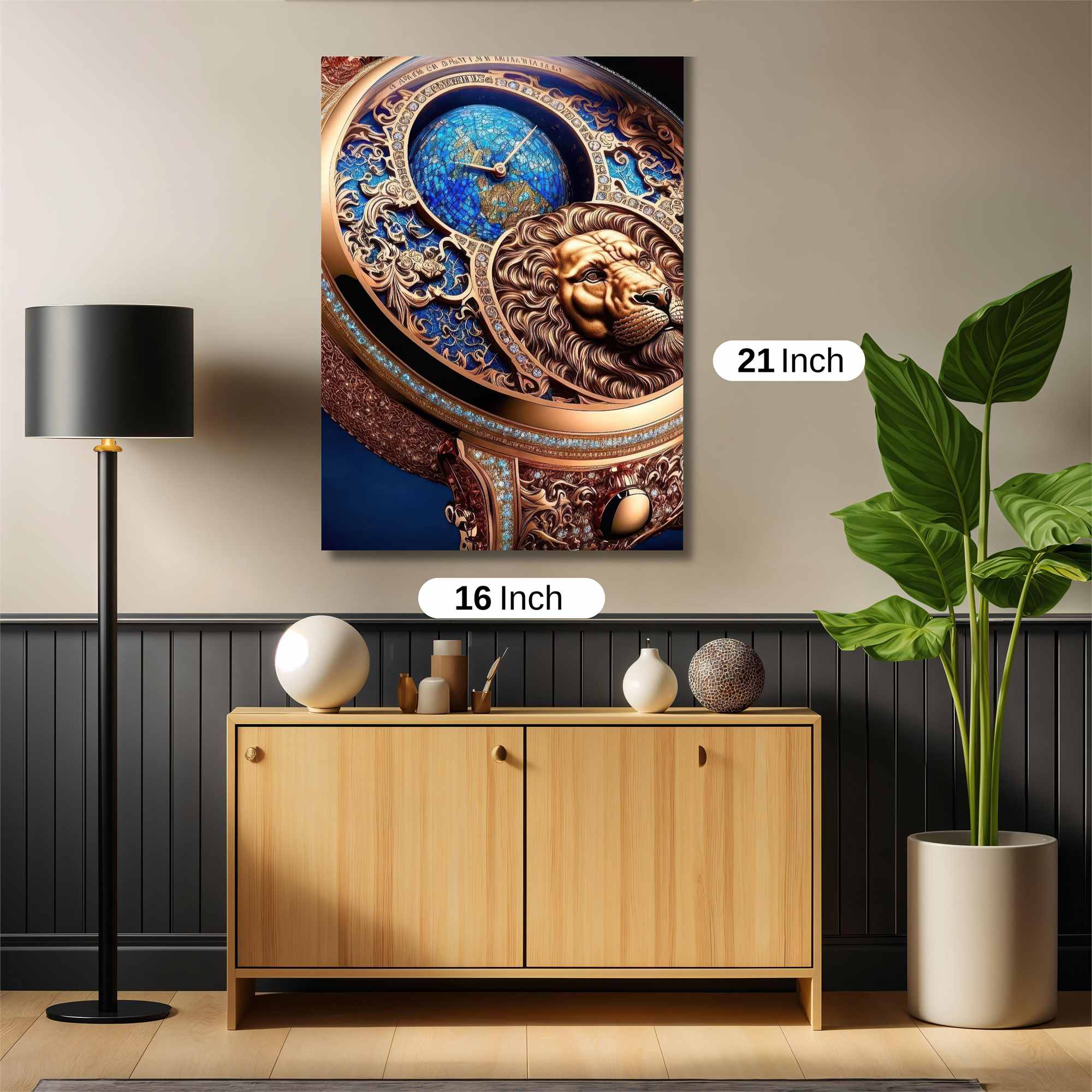 Lion Majesty Safe Wall Magnetic / M