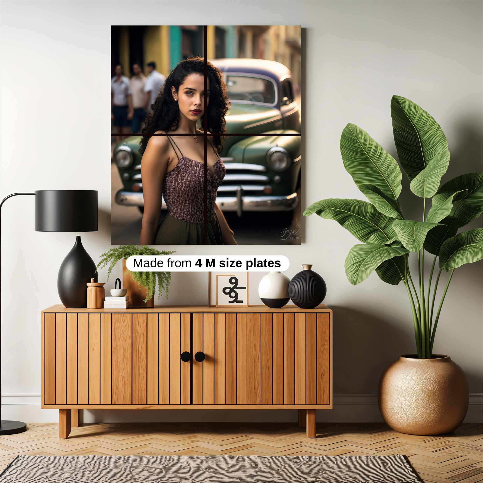 Cuban Charm Safe Wall Magnetic / M