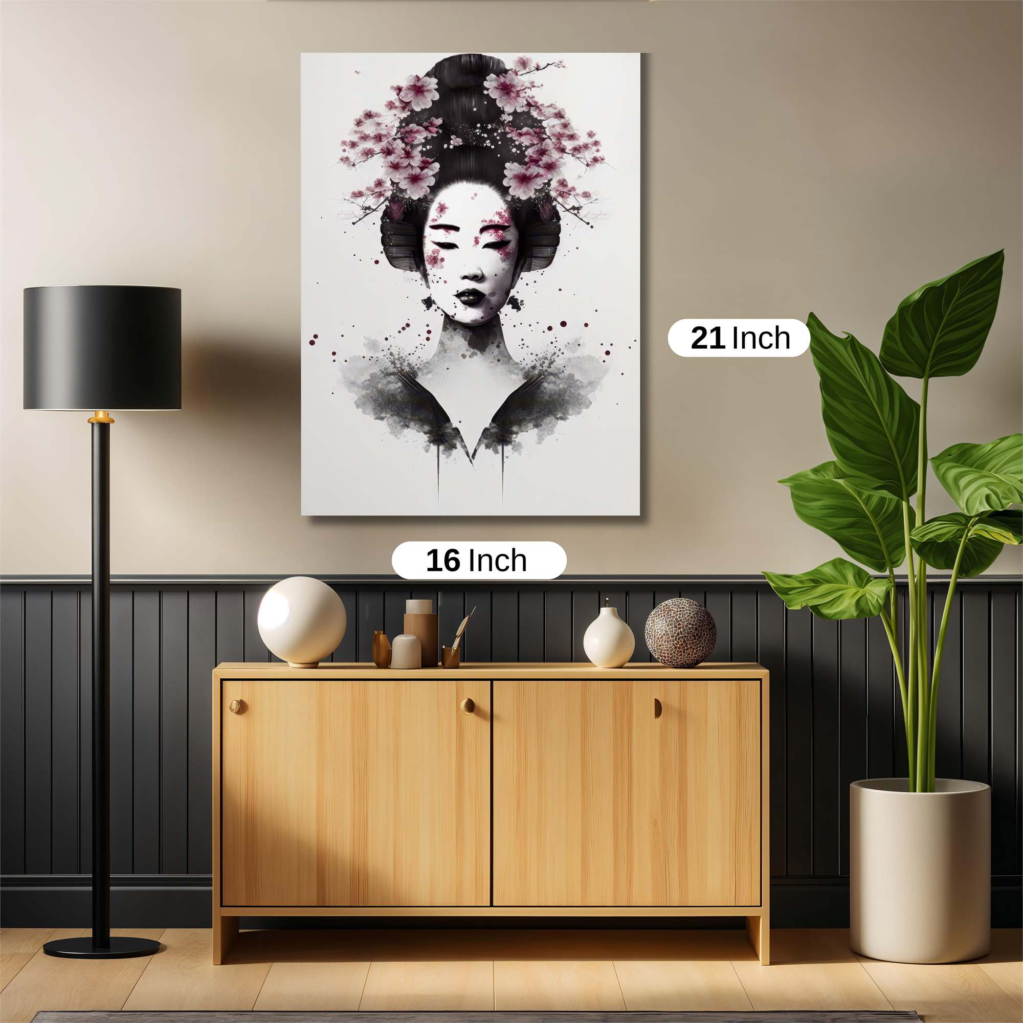 Geisha Serenity Safe Wall Magnetic / M