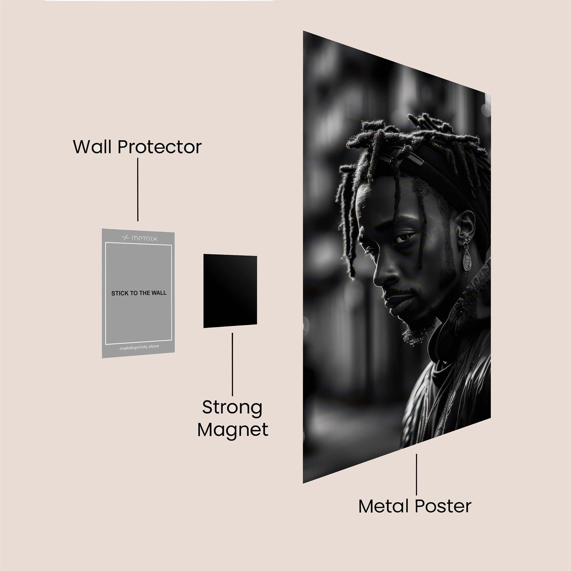Urban Introspect Safe Wall Magnetic / M