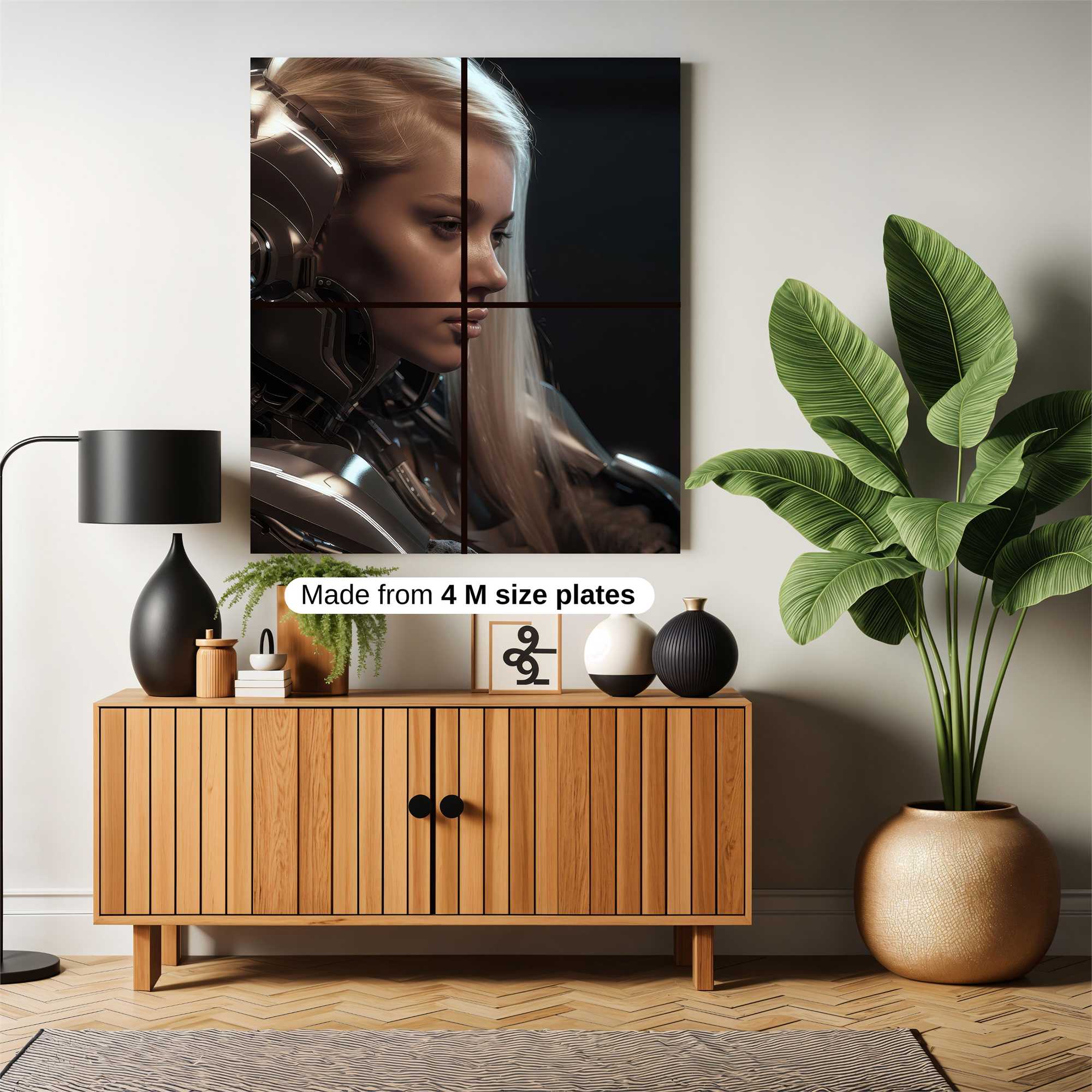 Cyber Enigma Safe Wall Magnetic / M