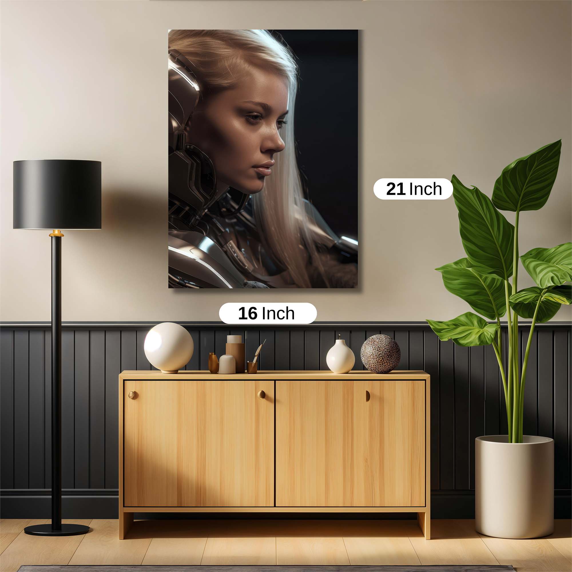 Cyber Enigma Safe Wall Magnetic / M