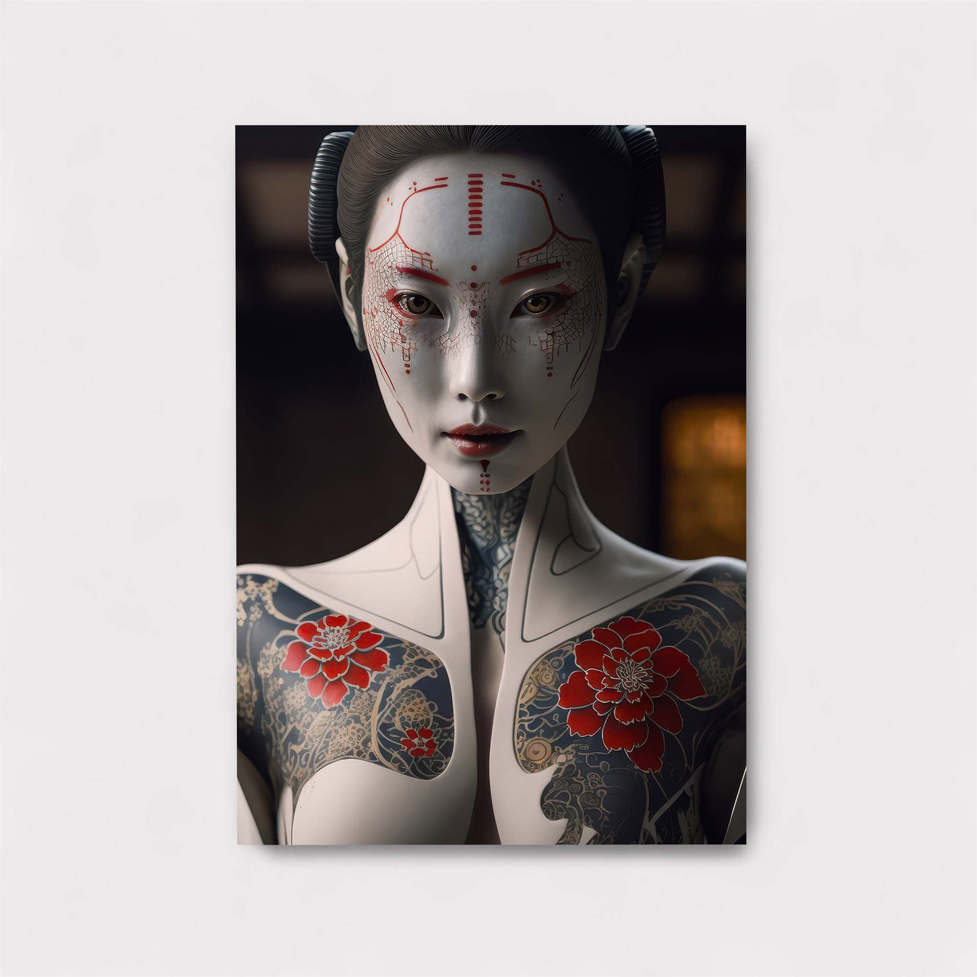 Geisha Futuristic Safe Wall Magnetic / M