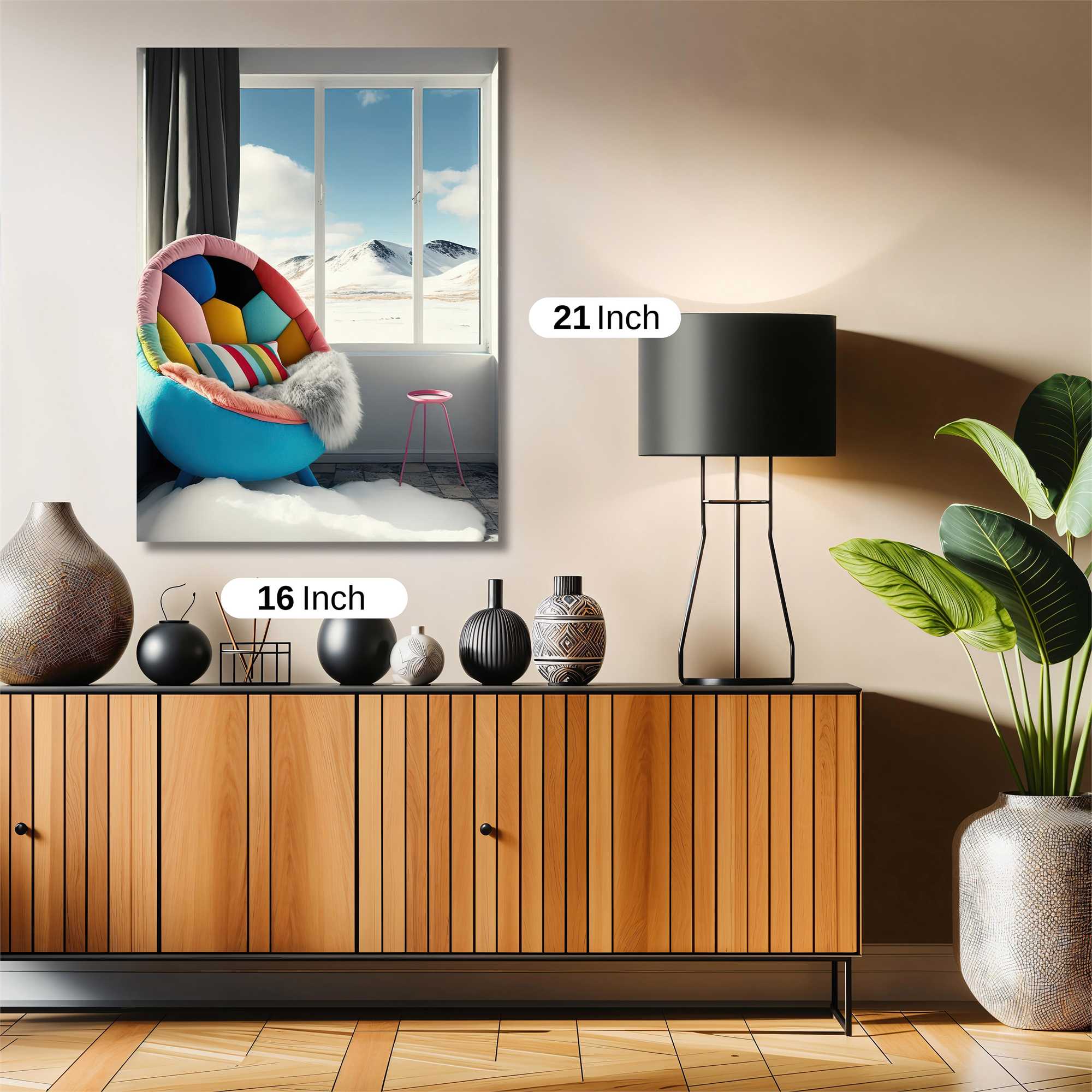 Mountain Serenity Safe Wall Magnetic / M