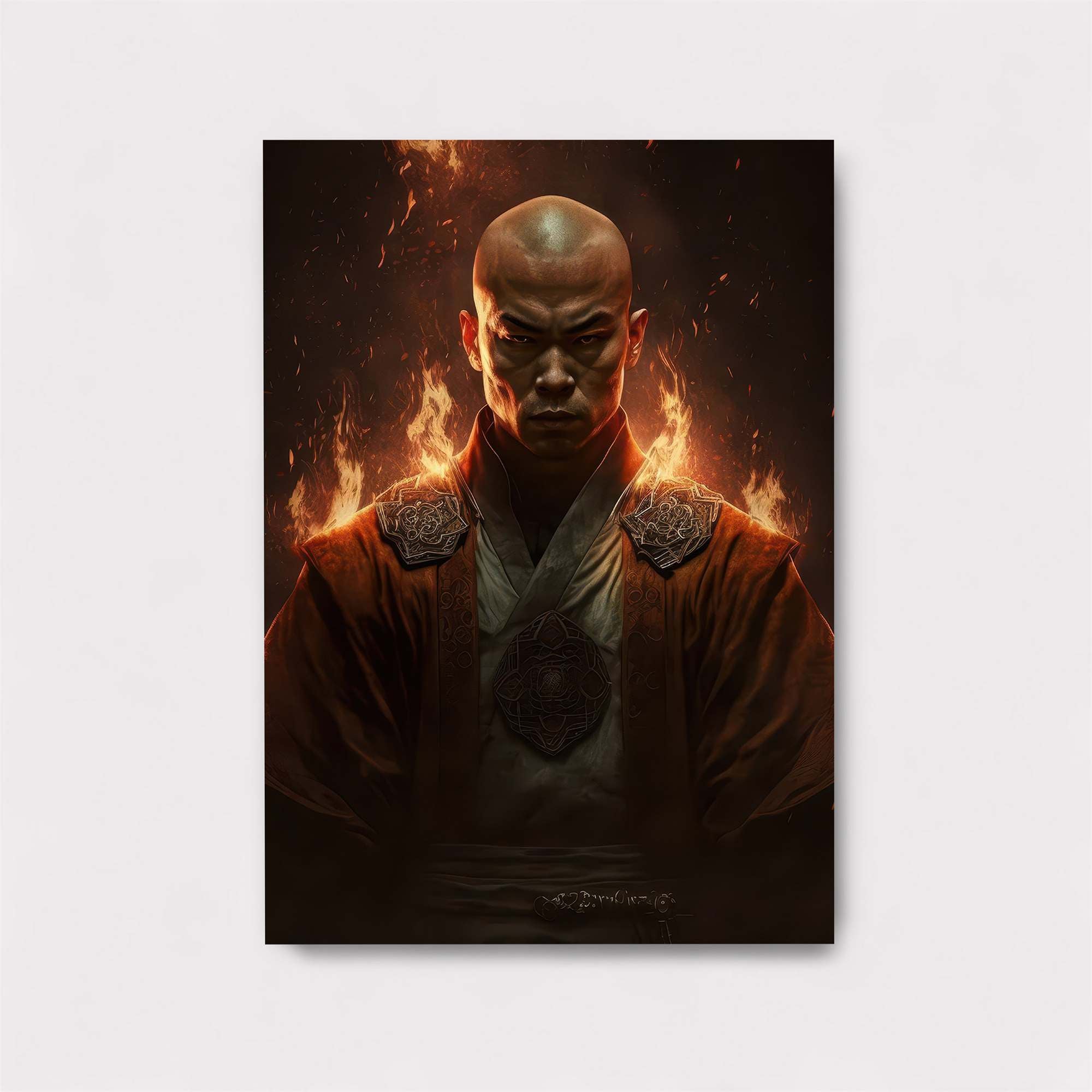 Monk Ablaze Safe Wall Magnetic / M