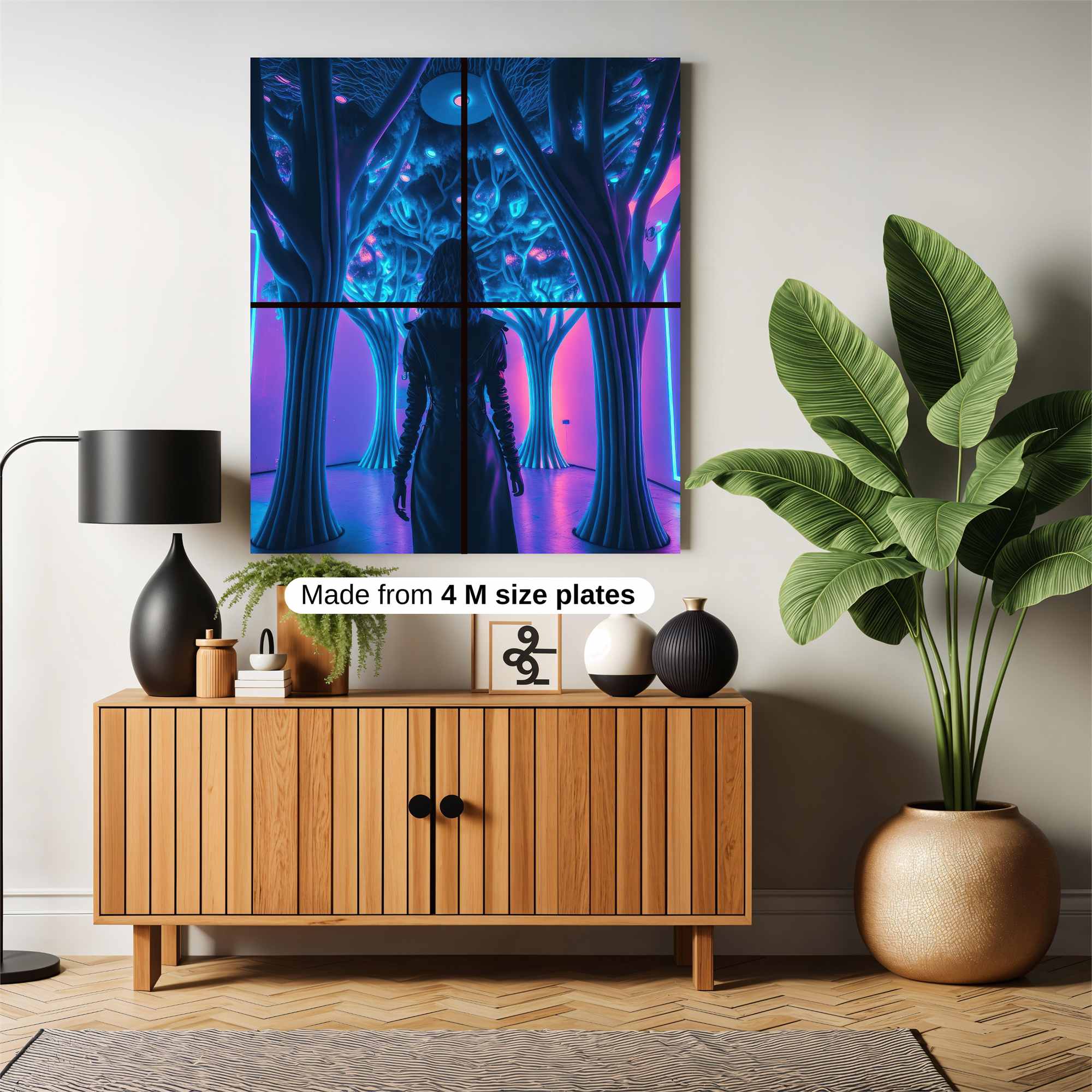 Neon Enigma Safe Wall Magnetic / M