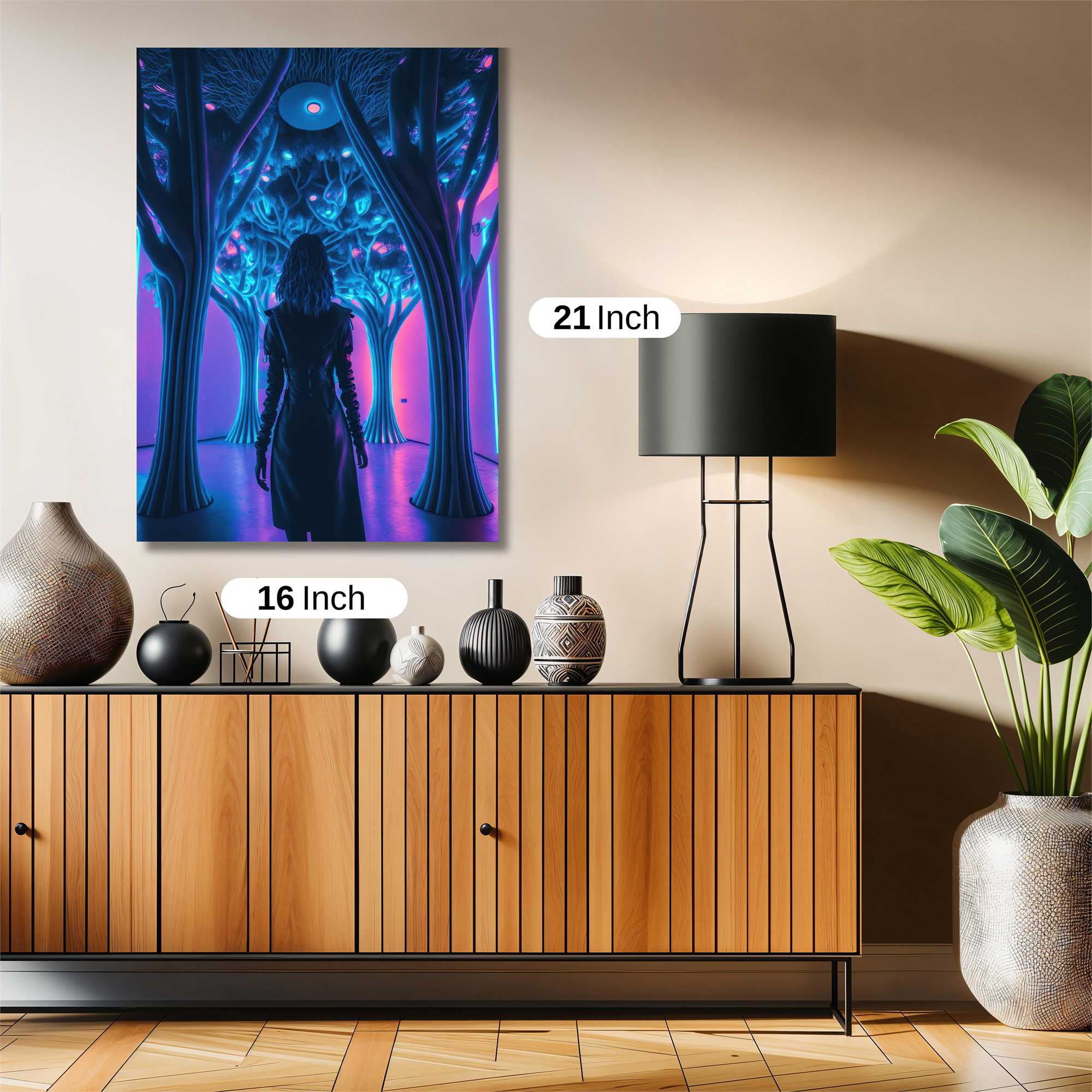 Neon Enigma Safe Wall Magnetic / M