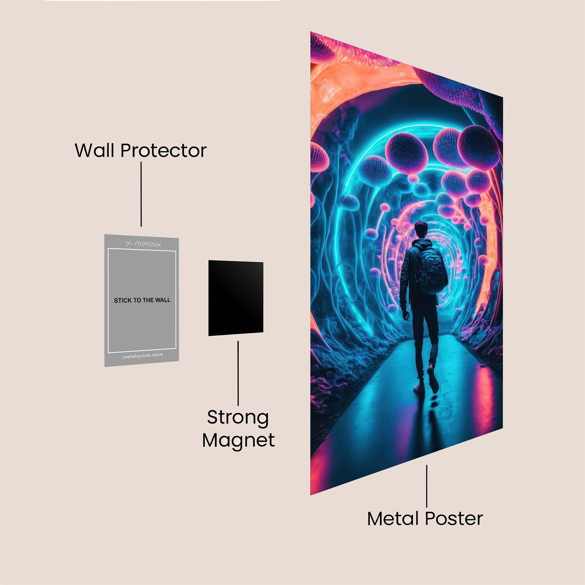 Portal Enigma Safe Wall Magnetic / M