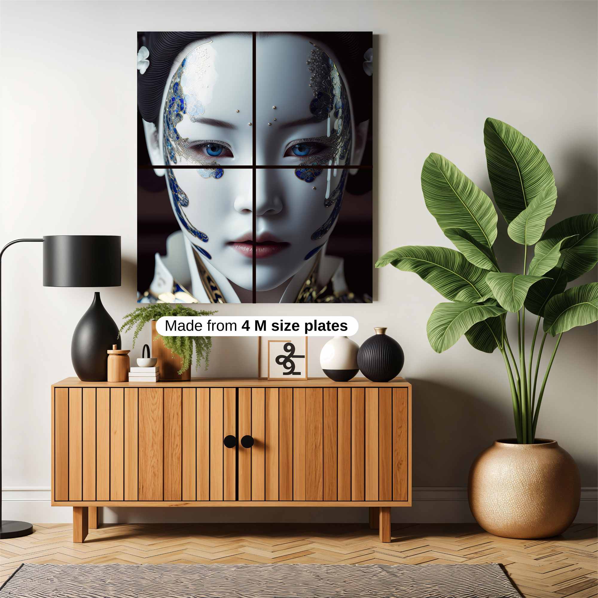 Geisha Enigma Safe Wall Magnetic / M