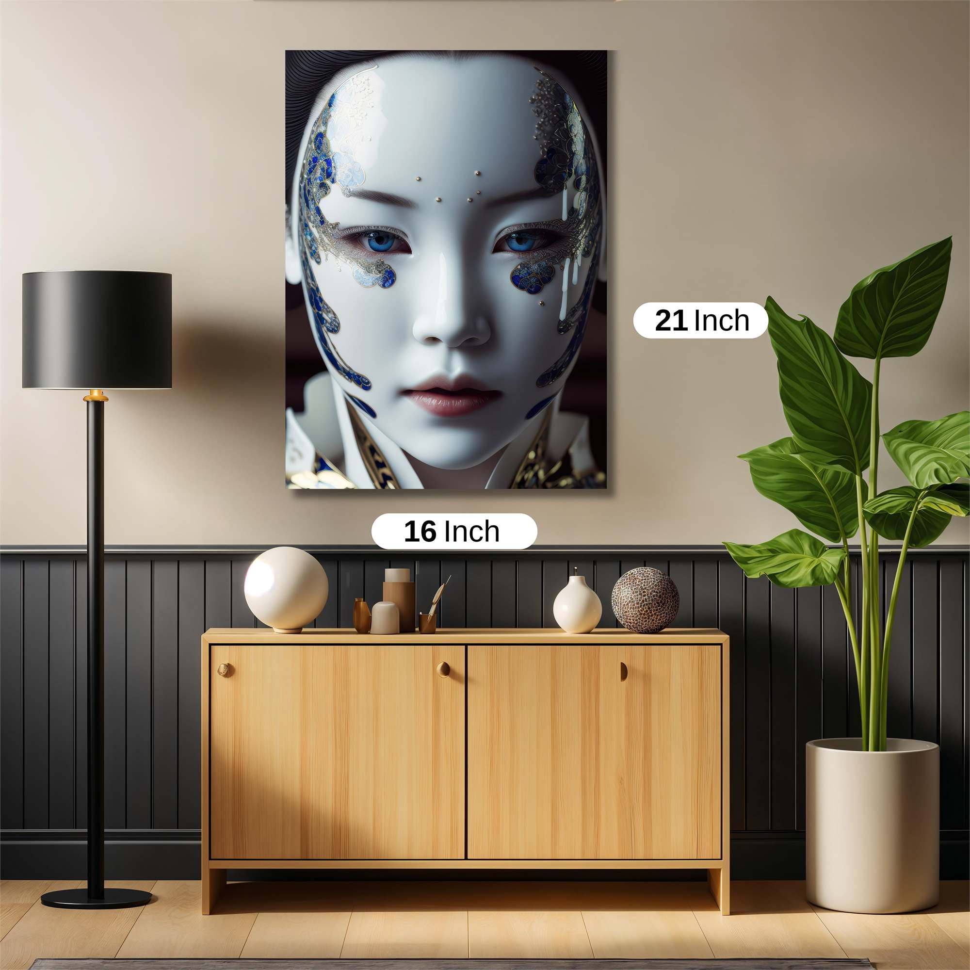 Geisha Enigma Safe Wall Magnetic / M