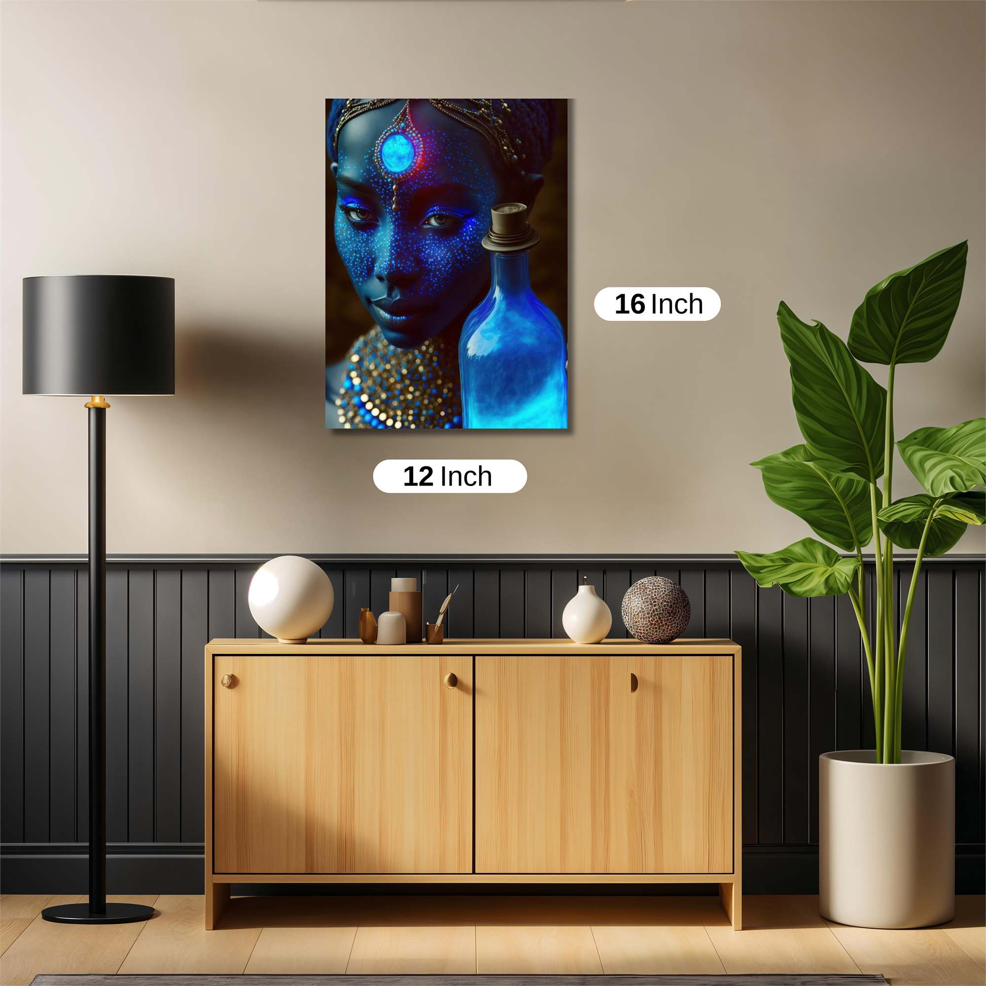 Mystic Glow Safe Wall Magnetic / M