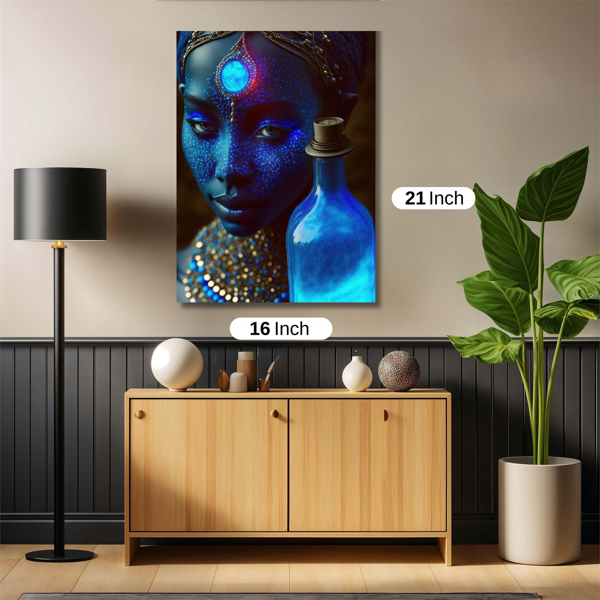 Mystic Glow Safe Wall Magnetic / M