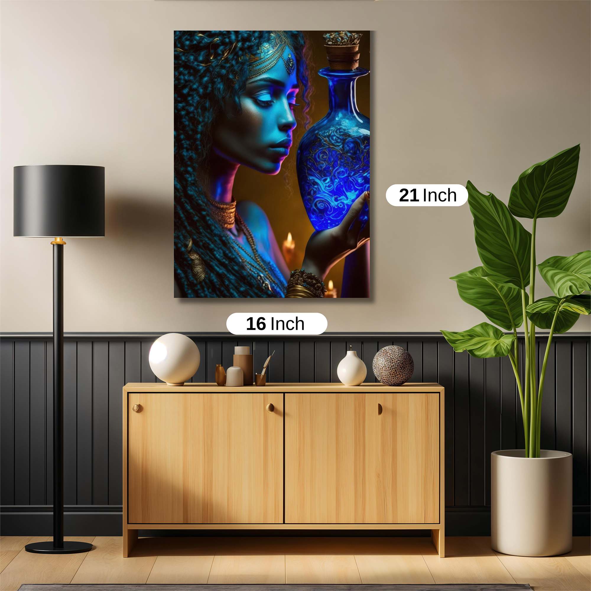 Enchantress Glow Safe Wall Magnetic / M