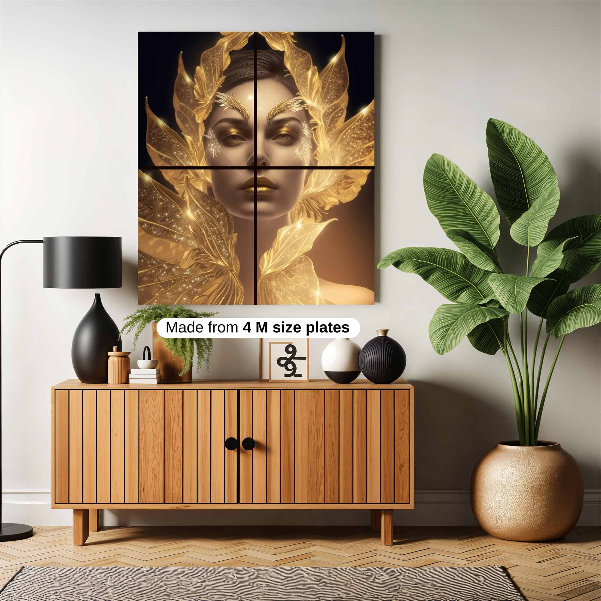 Golden Serenity Safe Wall Magnetic / M
