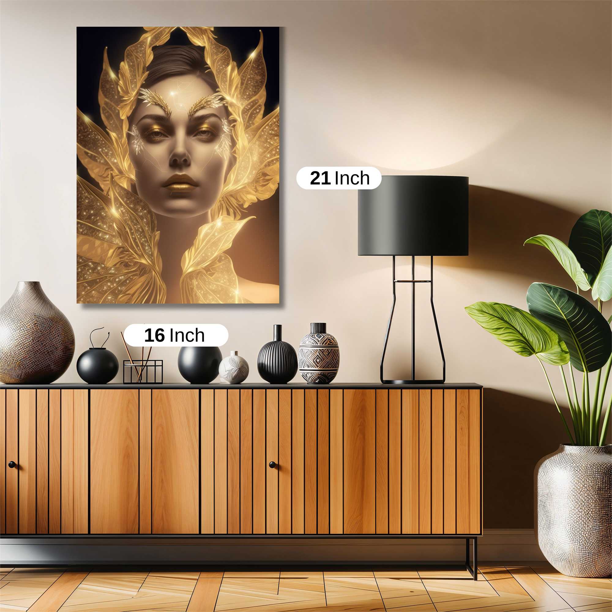 Golden Serenity Safe Wall Magnetic / M