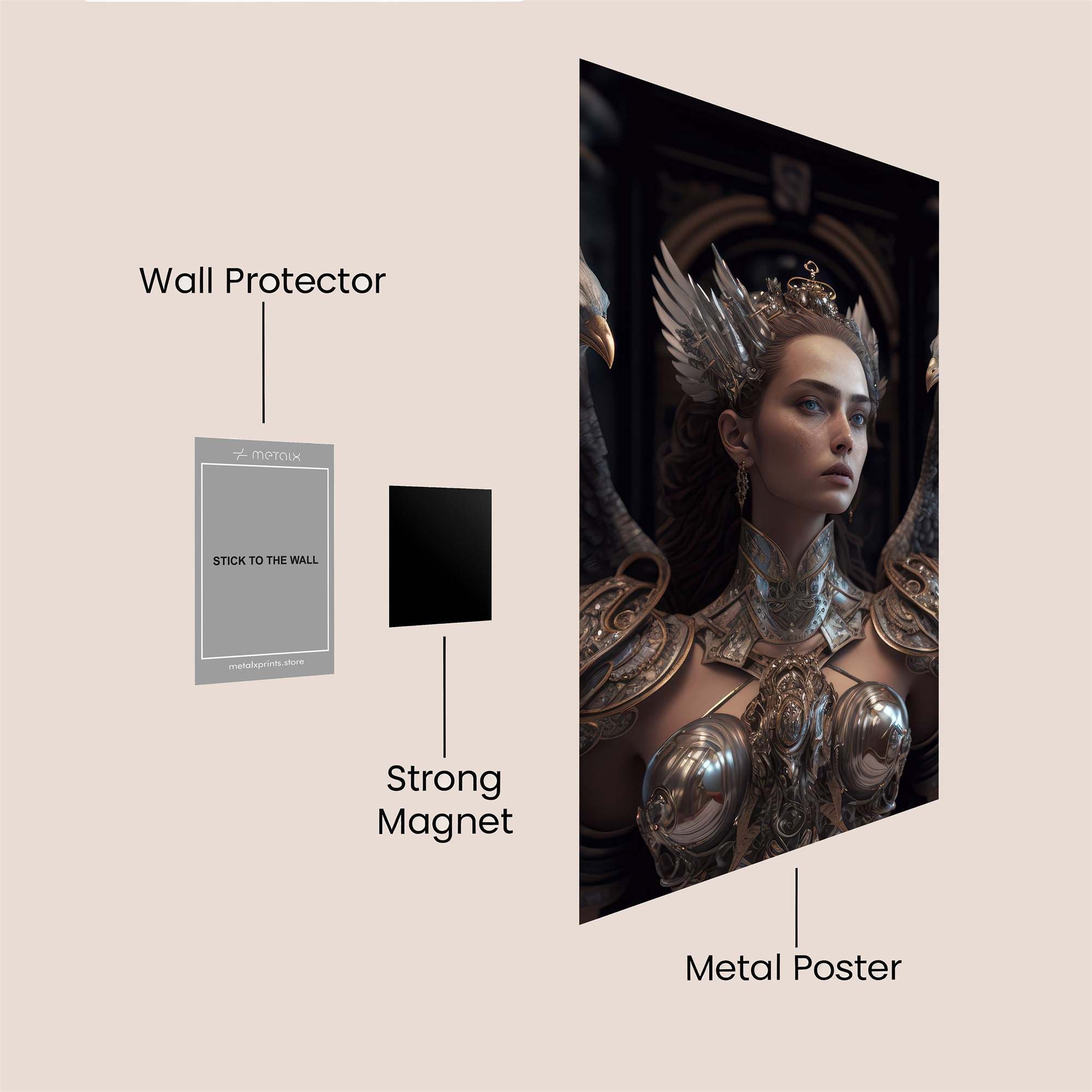 Empress Regal Safe Wall Magnetic / M