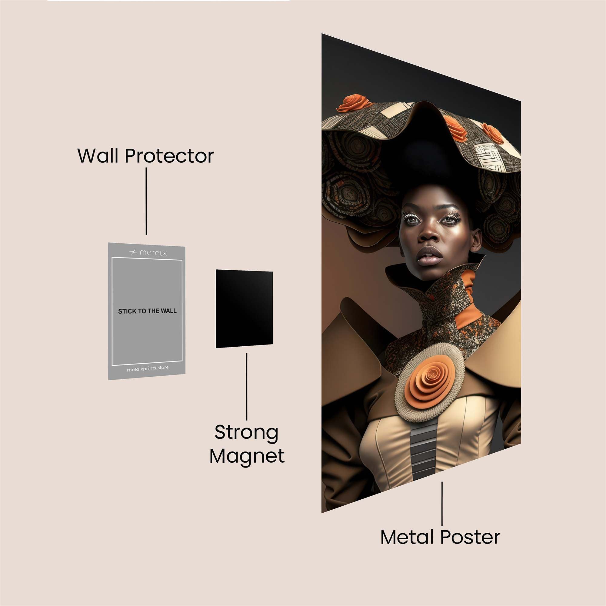 Regal Elegance Safe Wall Magnetic / M