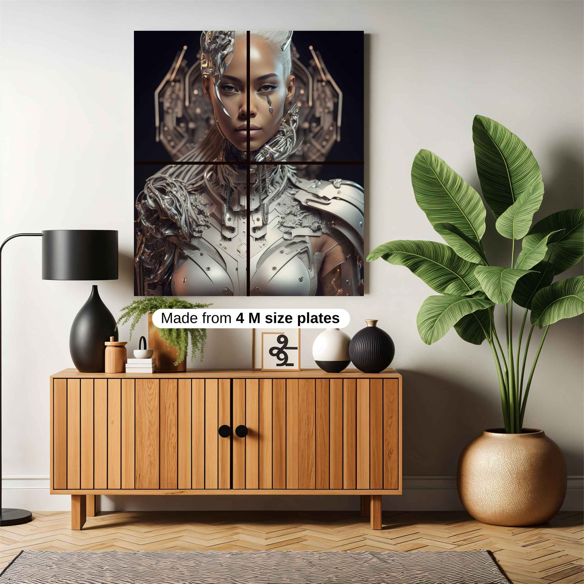 Cyber Goddess Safe Wall Magnetic / M