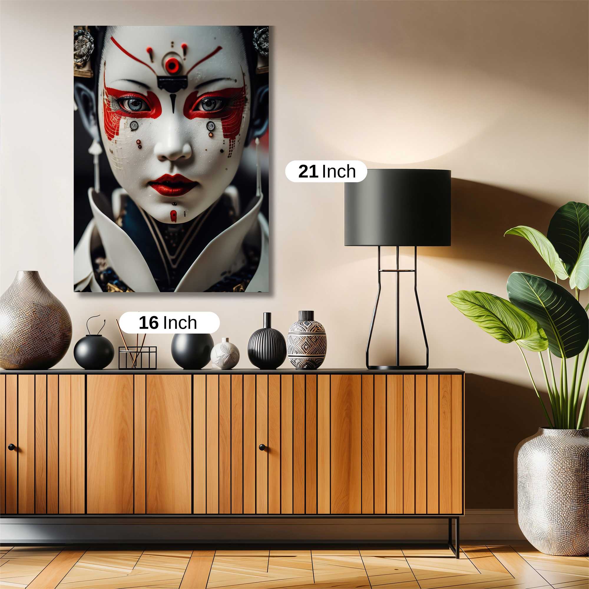 Geisha Futurist Safe Wall Magnetic / M