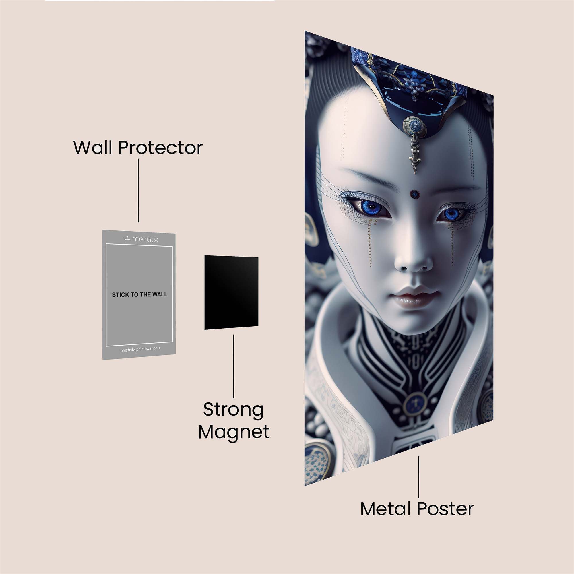 Empress Serene Safe Wall Magnetic / M