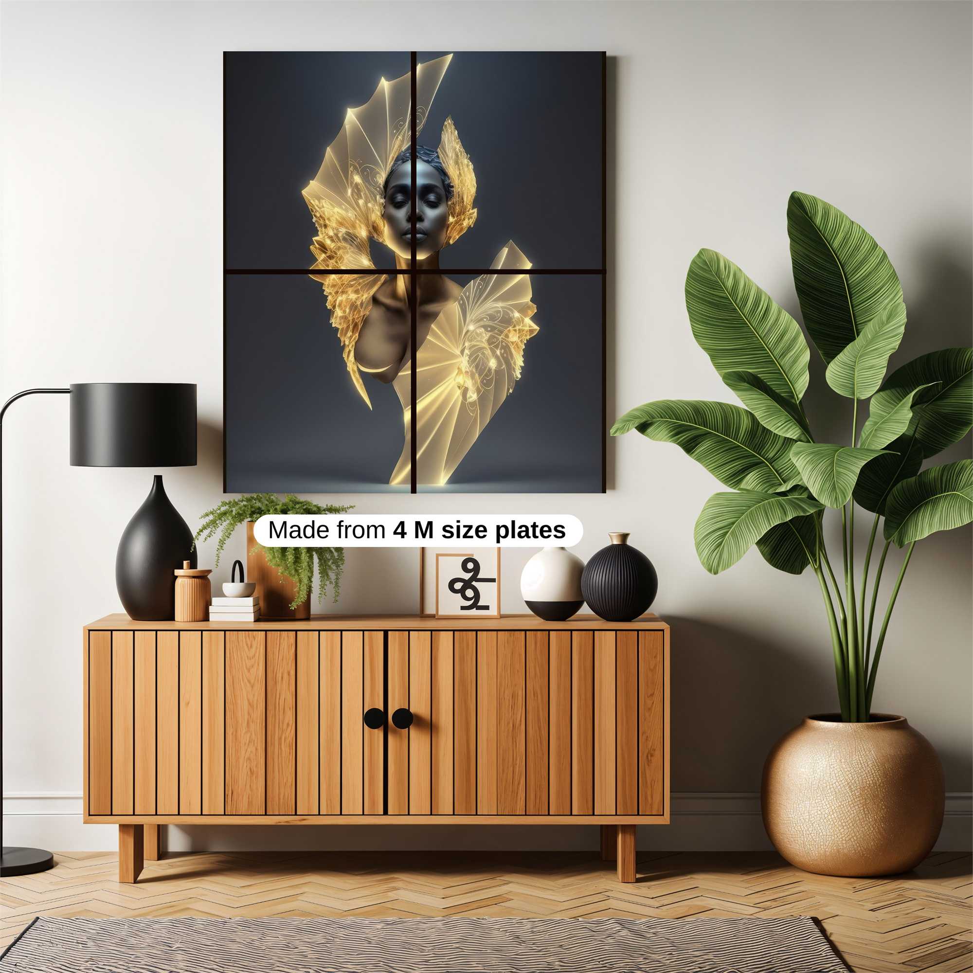 Golden Radiance Safe Wall Magnetic / M