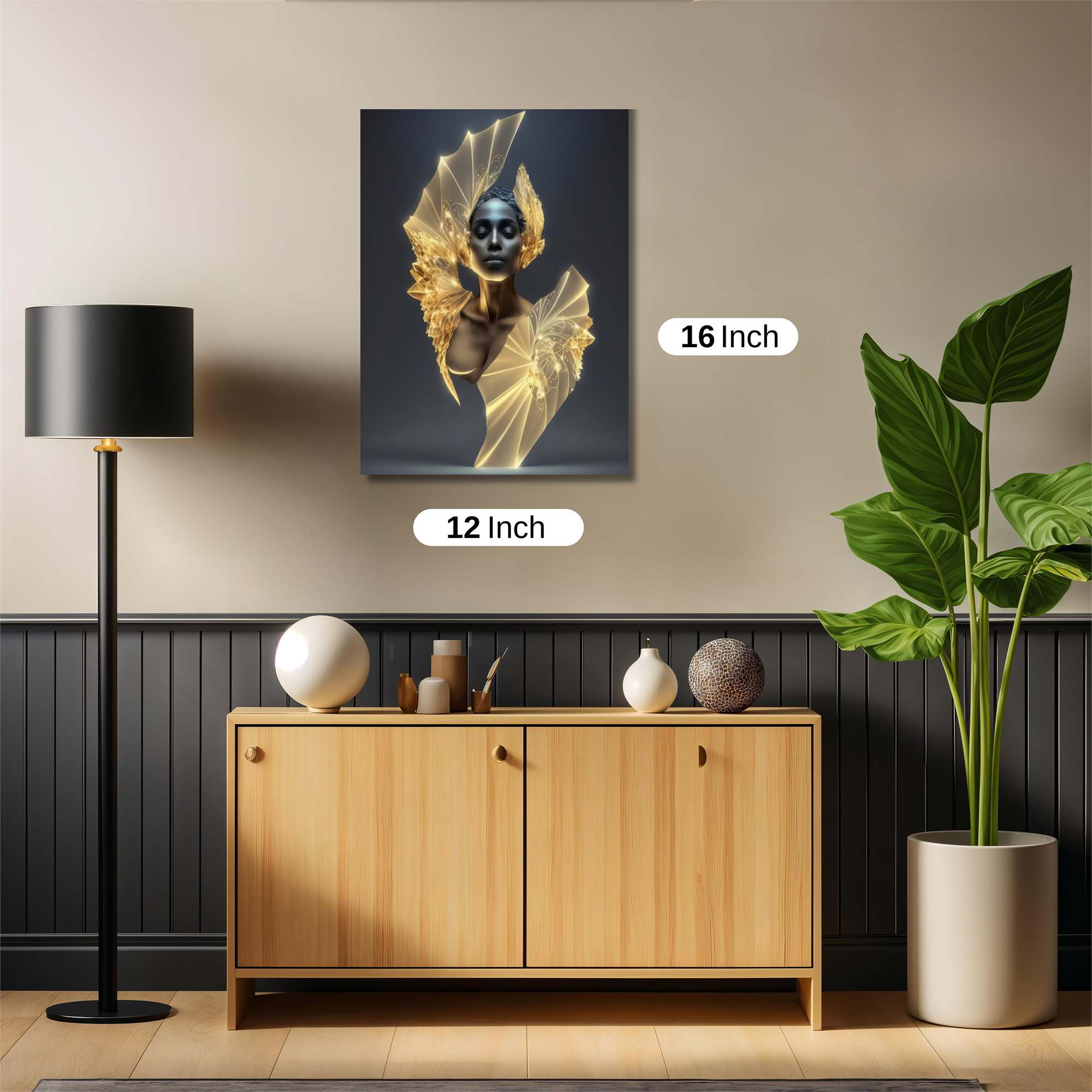 Golden Radiance Safe Wall Magnetic / M