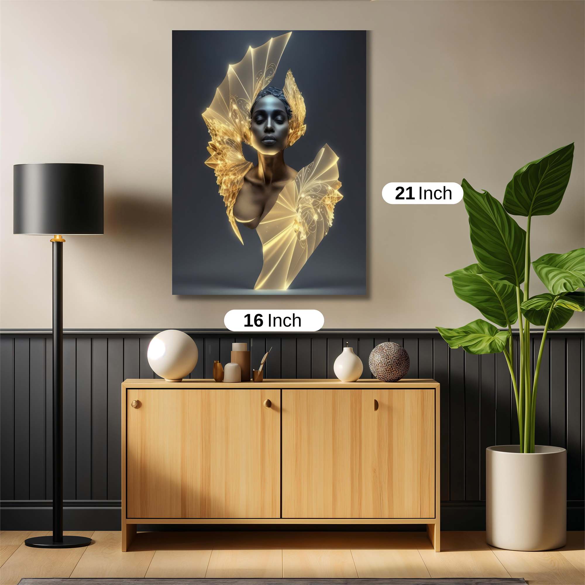 Golden Radiance Safe Wall Magnetic / M