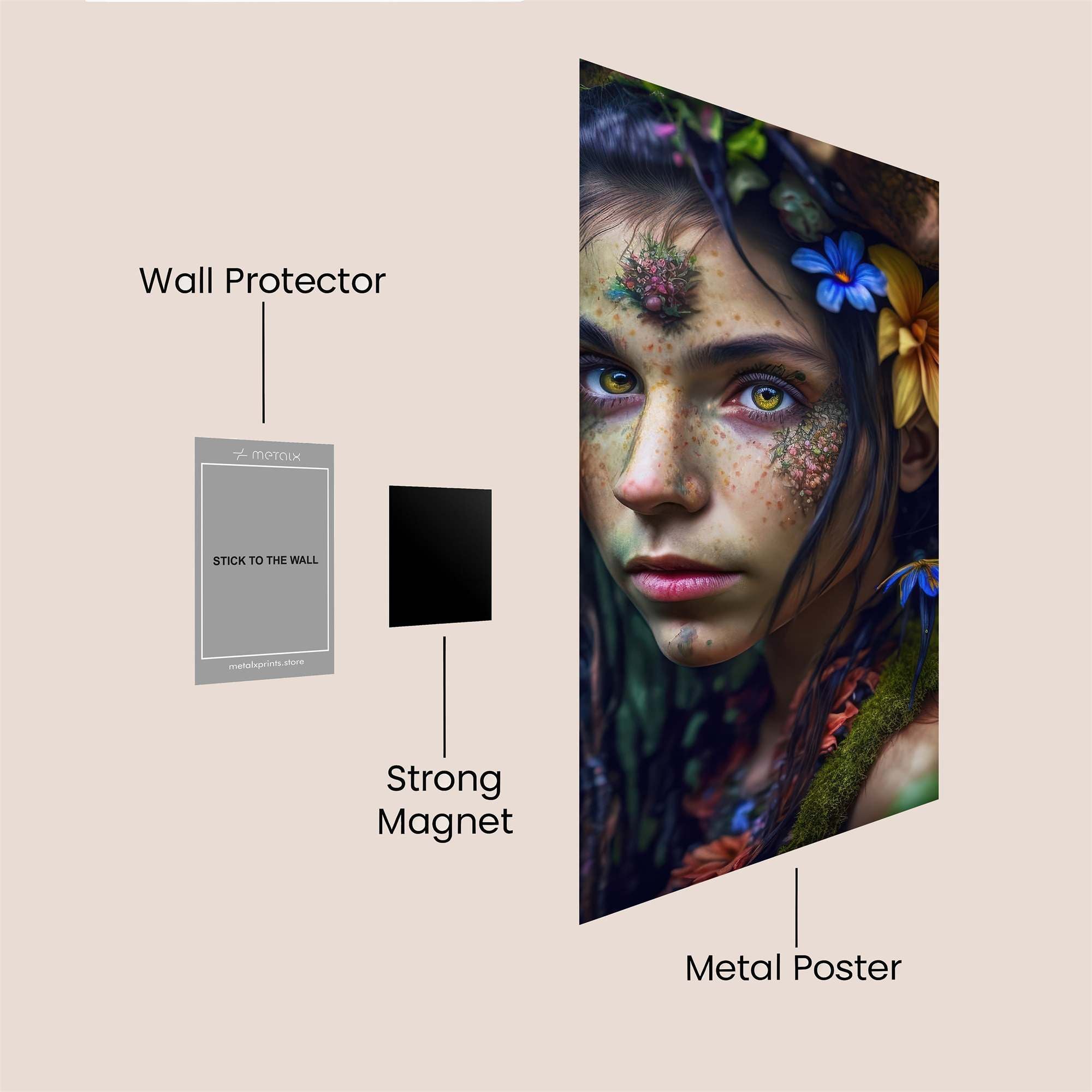 Fairy Enchantress Safe Wall Magnetic / M