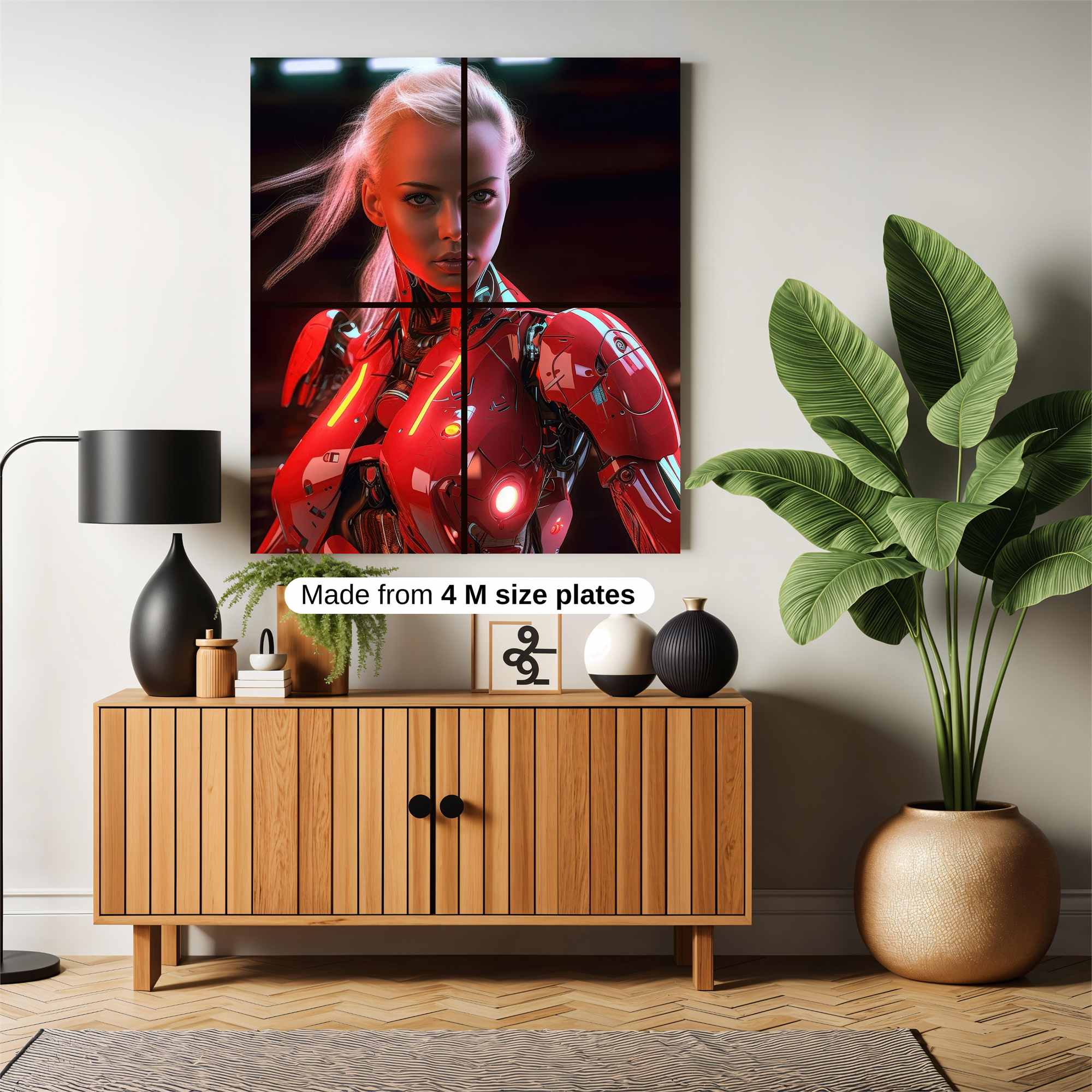 Cyber Enigma Safe Wall Magnetic / M