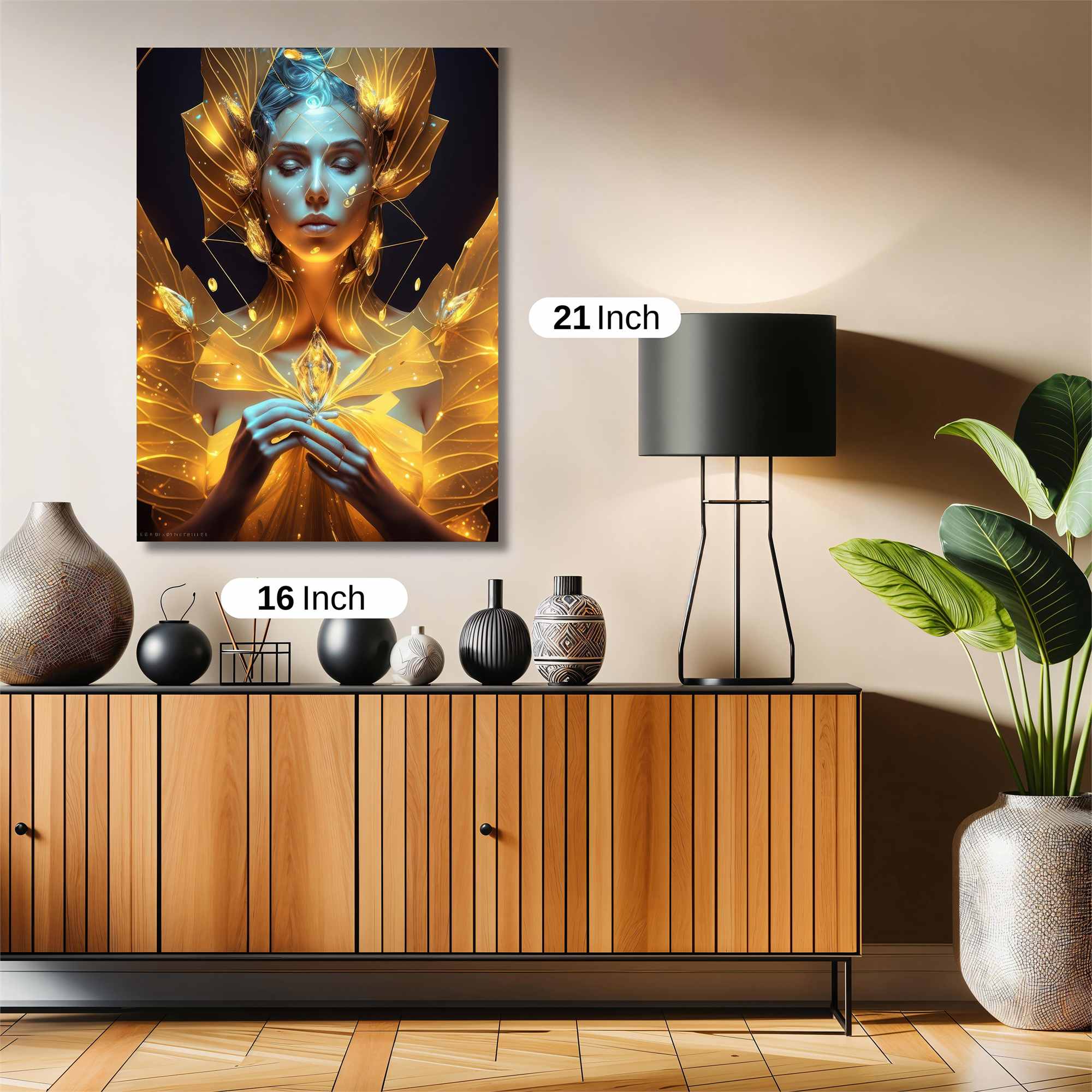 Luminous Serenity Safe Wall Magnetic / M