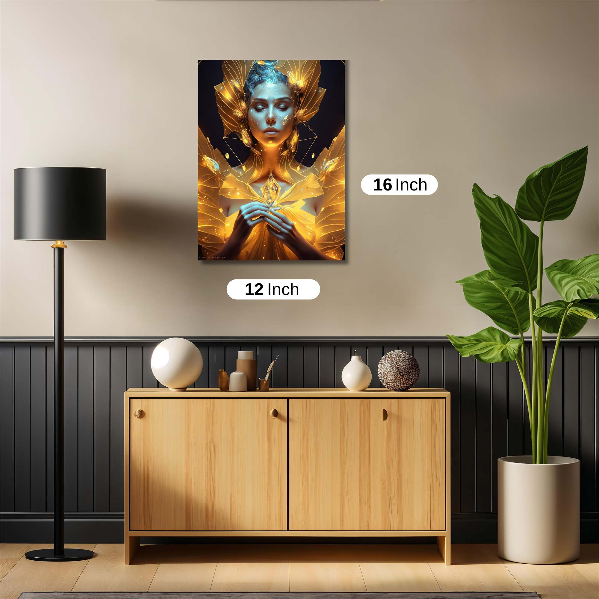 Luminous Serenity Safe Wall Magnetic / M