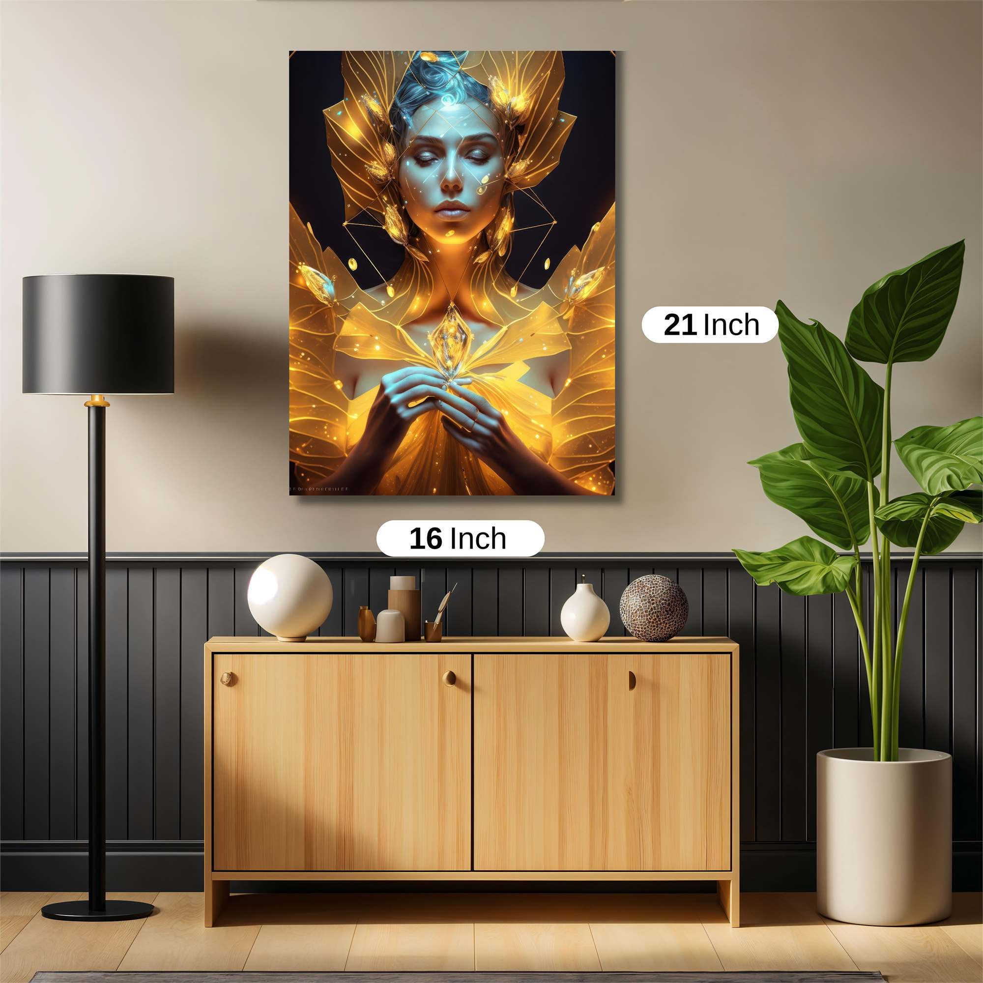Luminous Serenity Safe Wall Magnetic / M