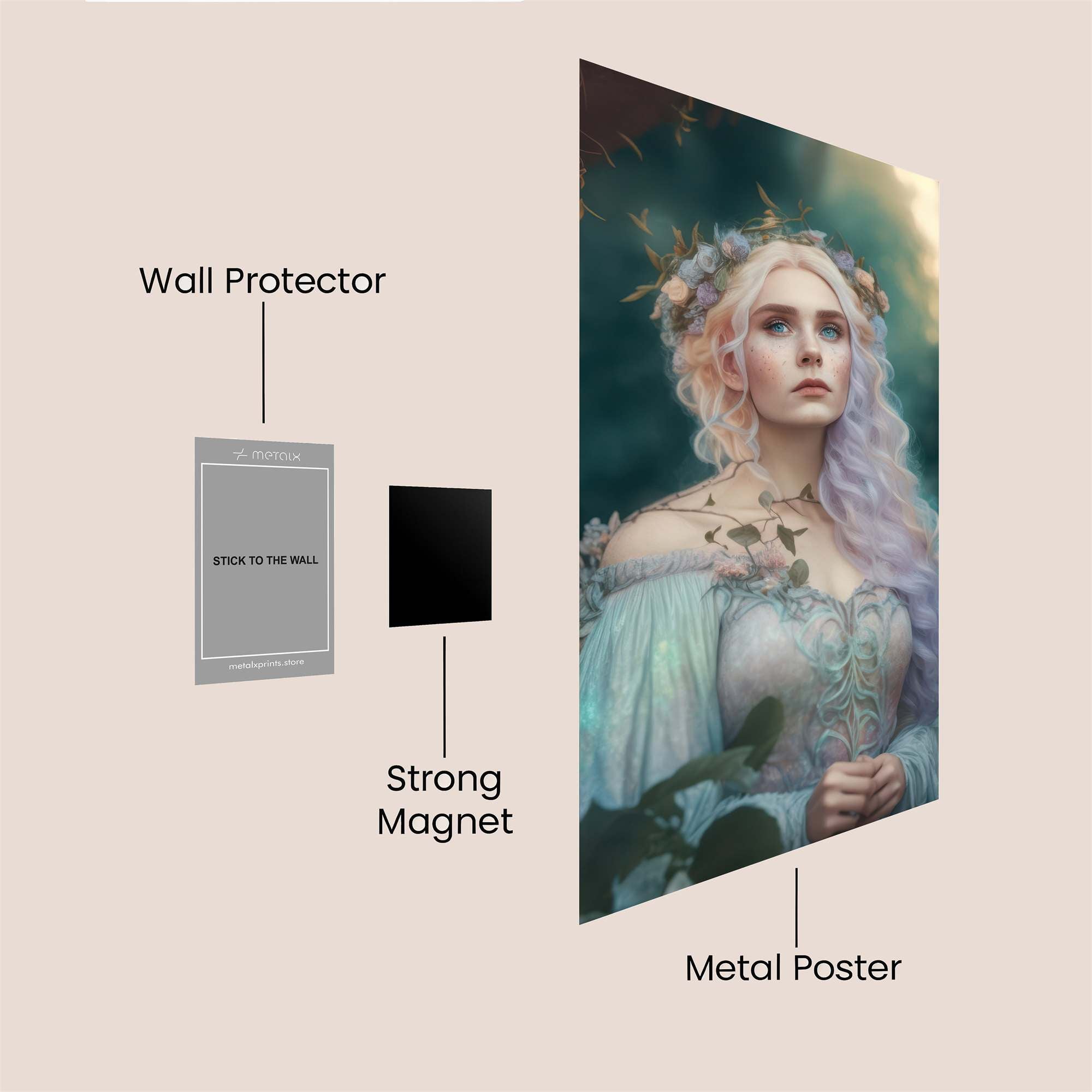 Fairy Enchanting Safe Wall Magnetic / M