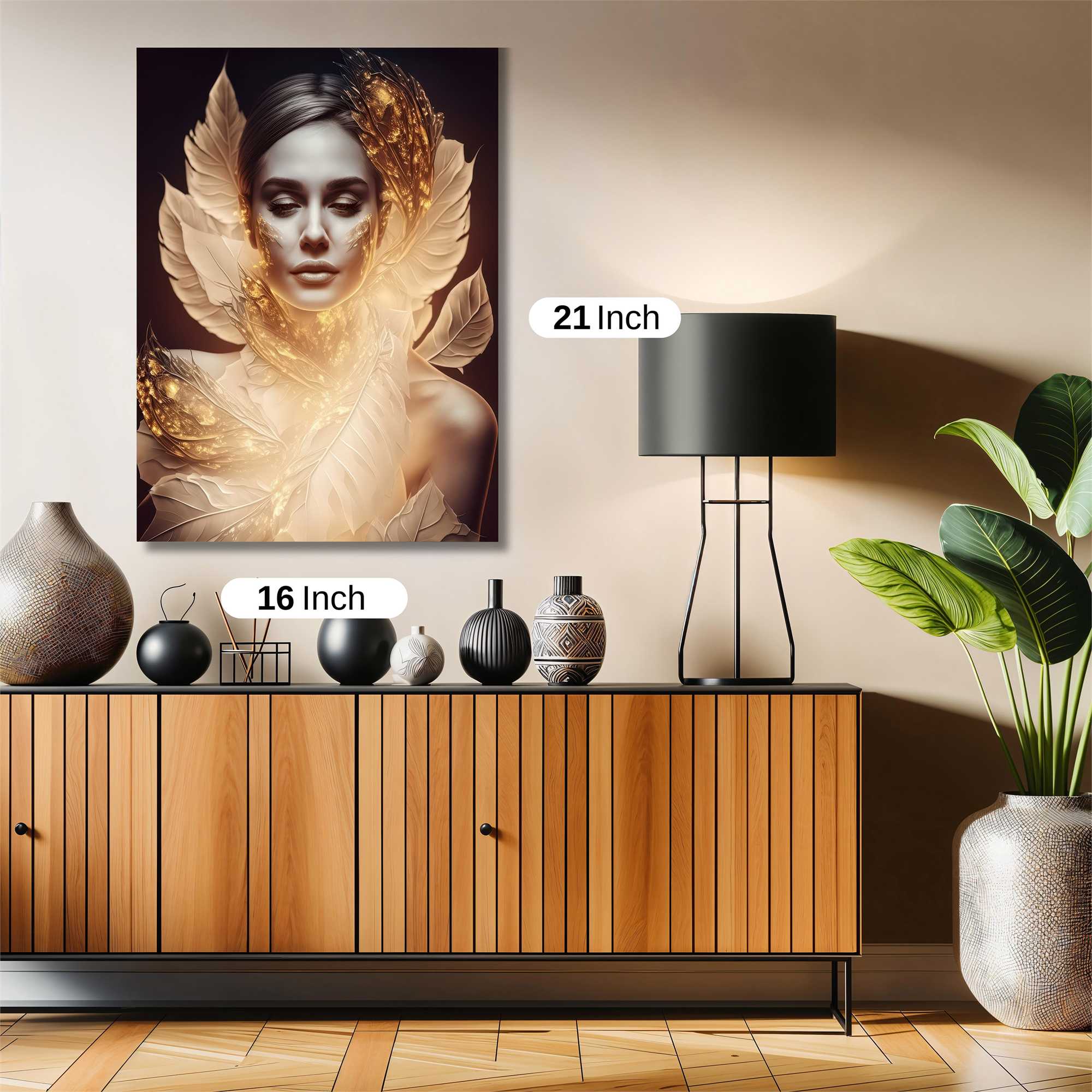 Golden Serenity Safe Wall Magnetic / M