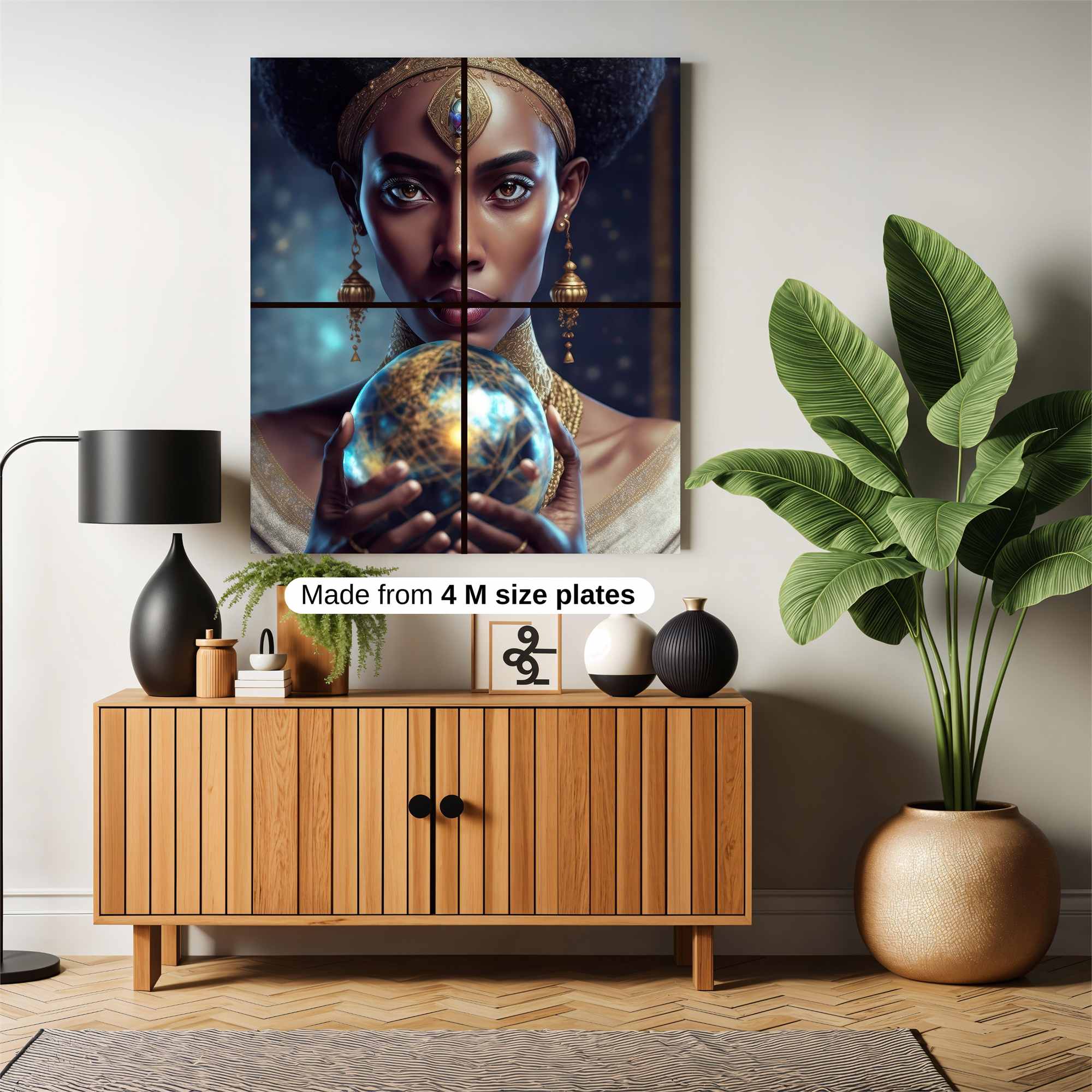 Queen Mystic Safe Wall Magnetic / M