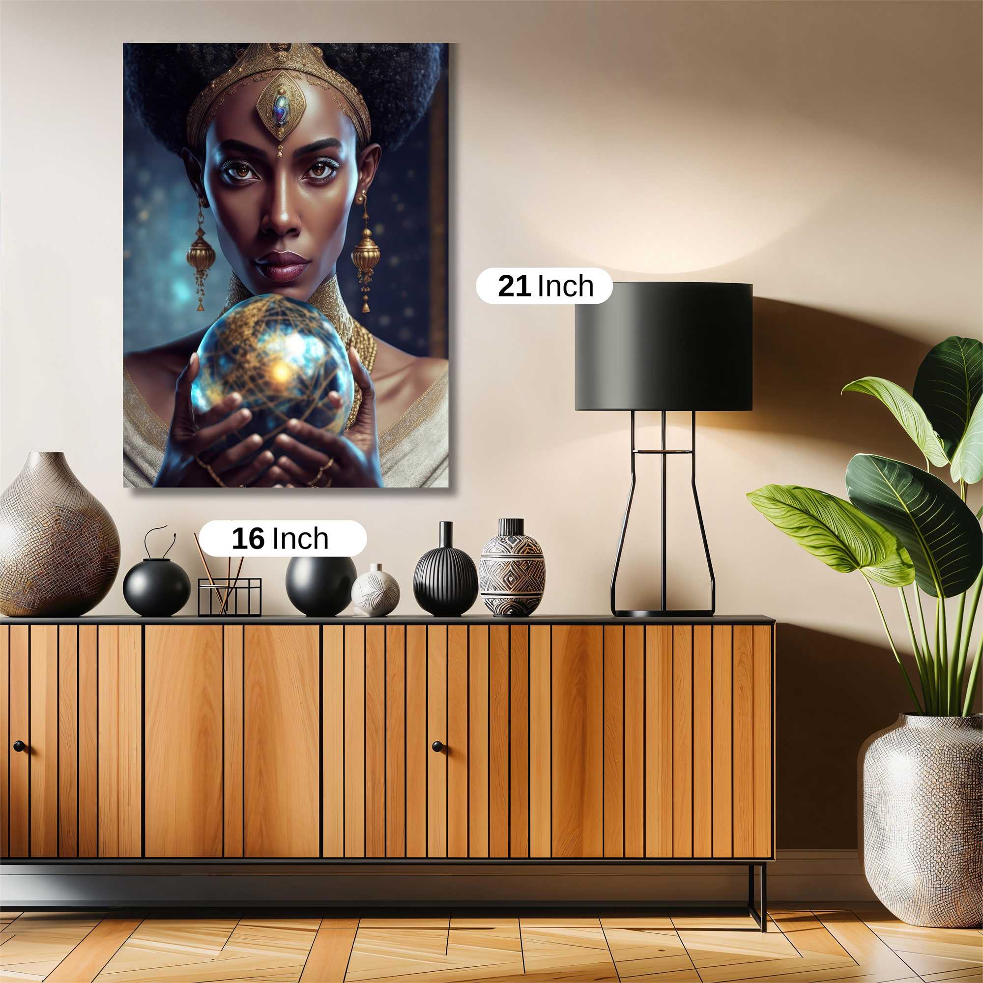Queen Mystic Safe Wall Magnetic / M