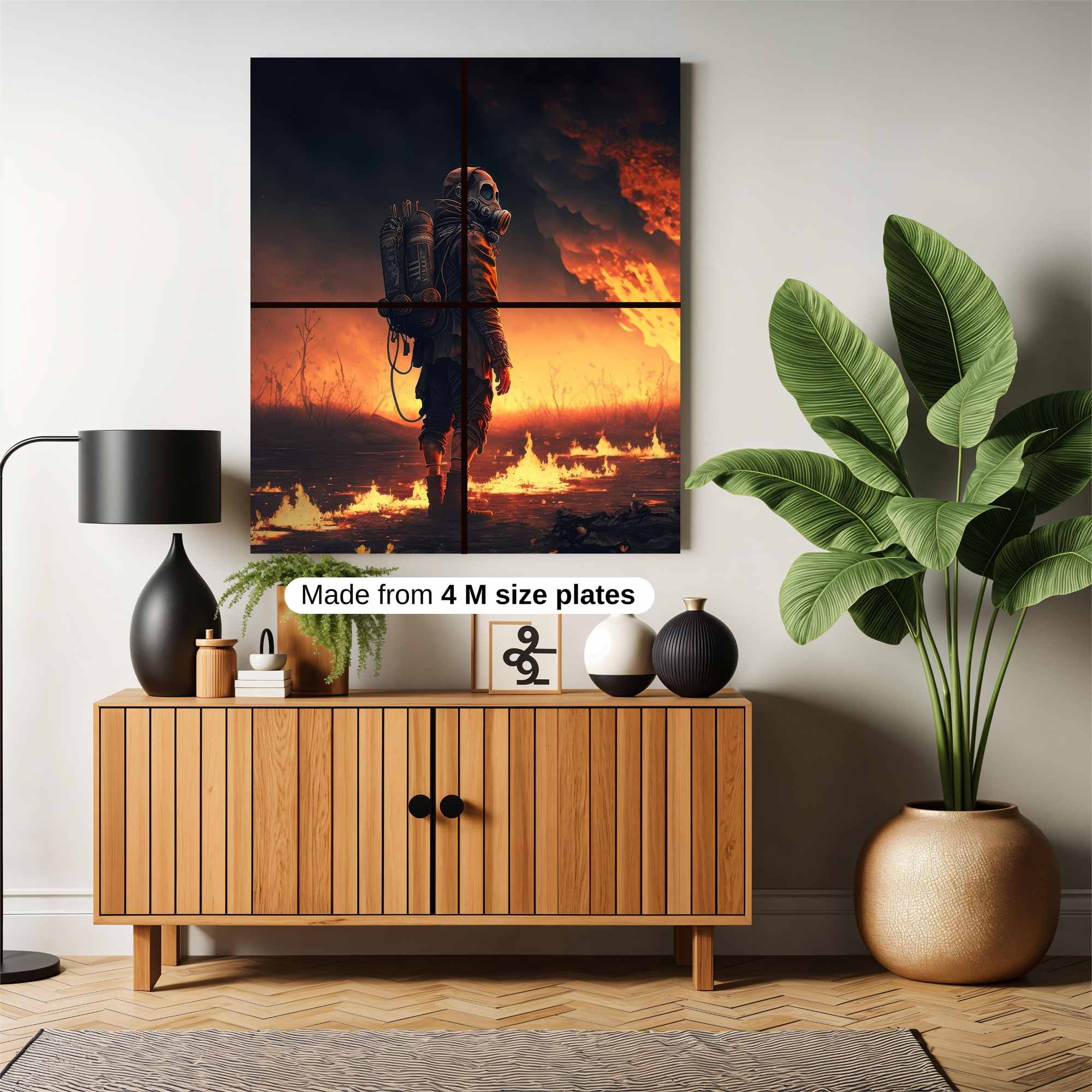 Apocalyptic Explorer Safe Wall Magnetic / M