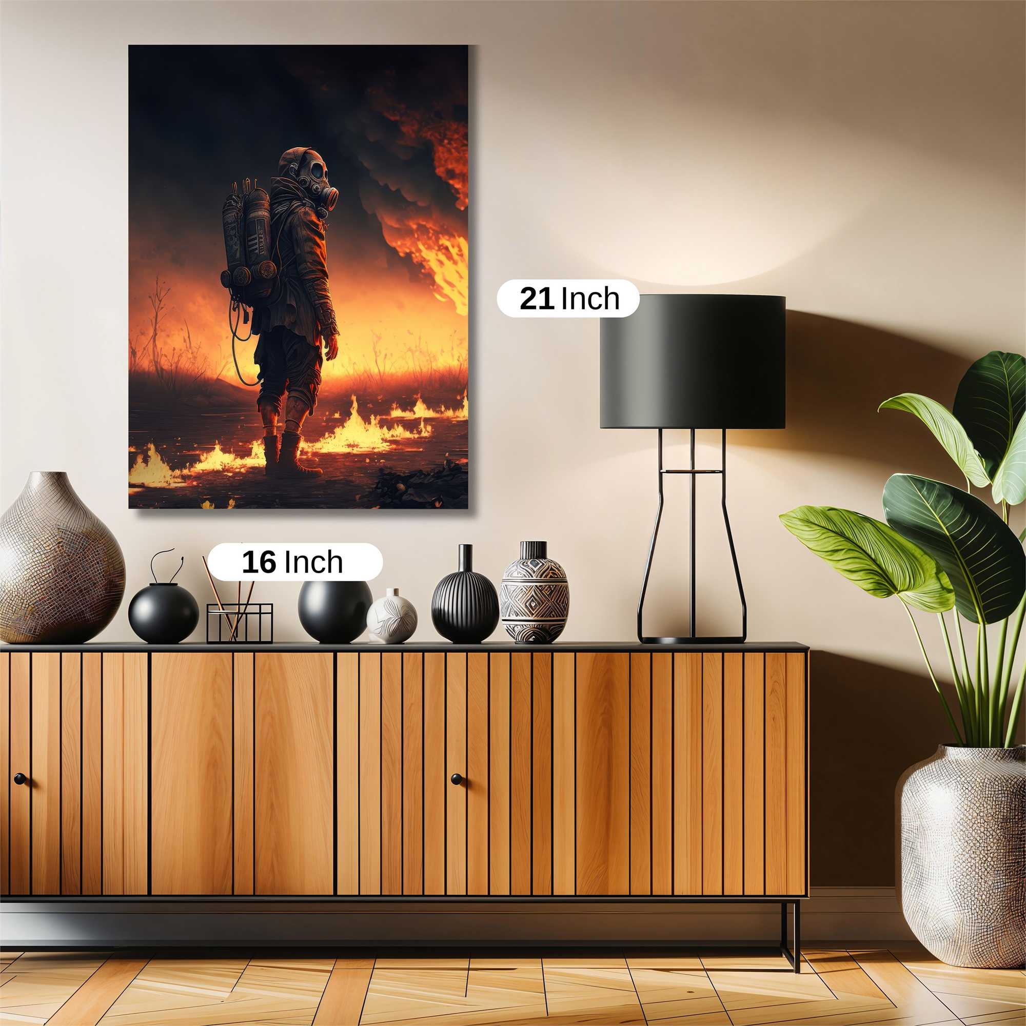 Apocalyptic Explorer Safe Wall Magnetic / M