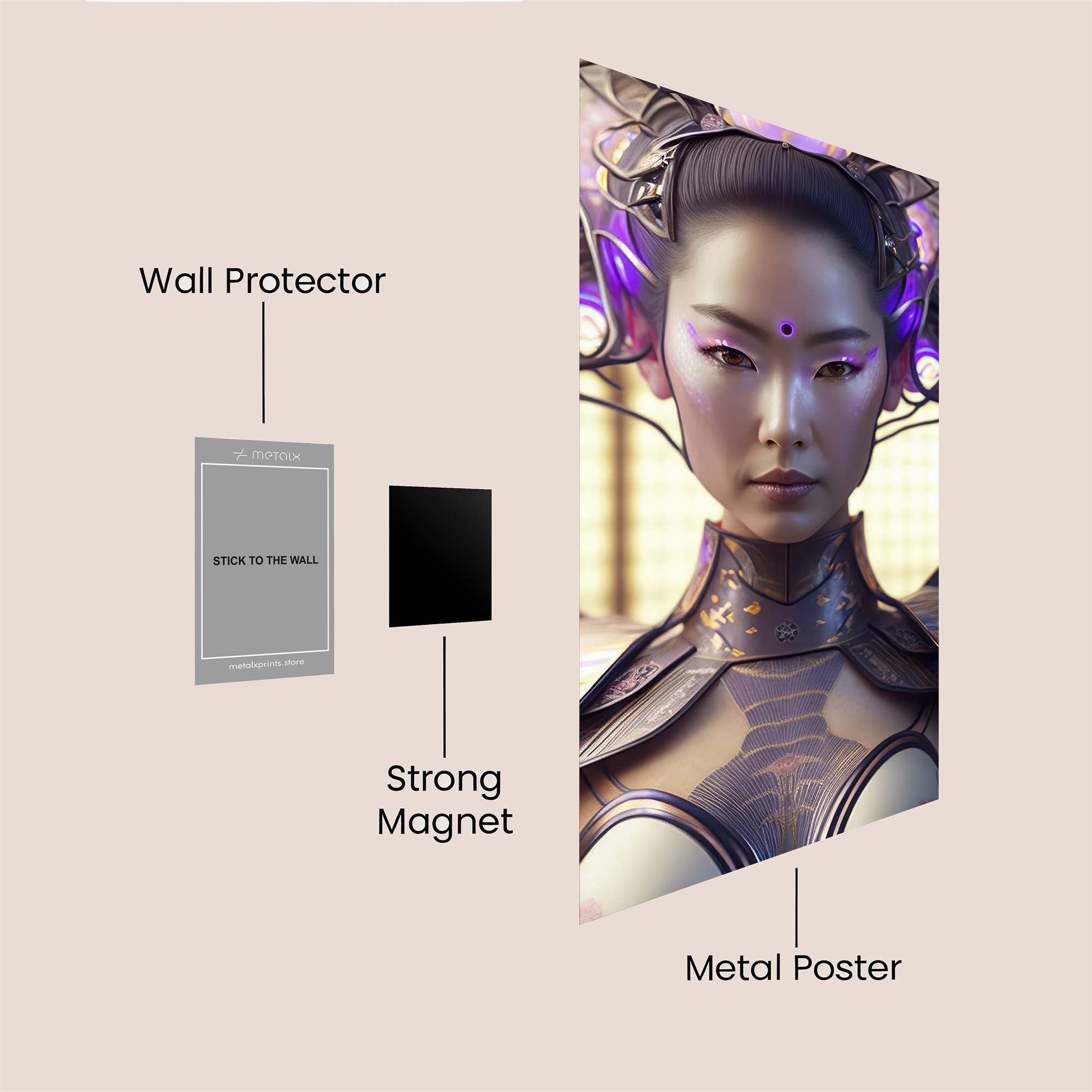 Empress Enigma Safe Wall Magnetic / M