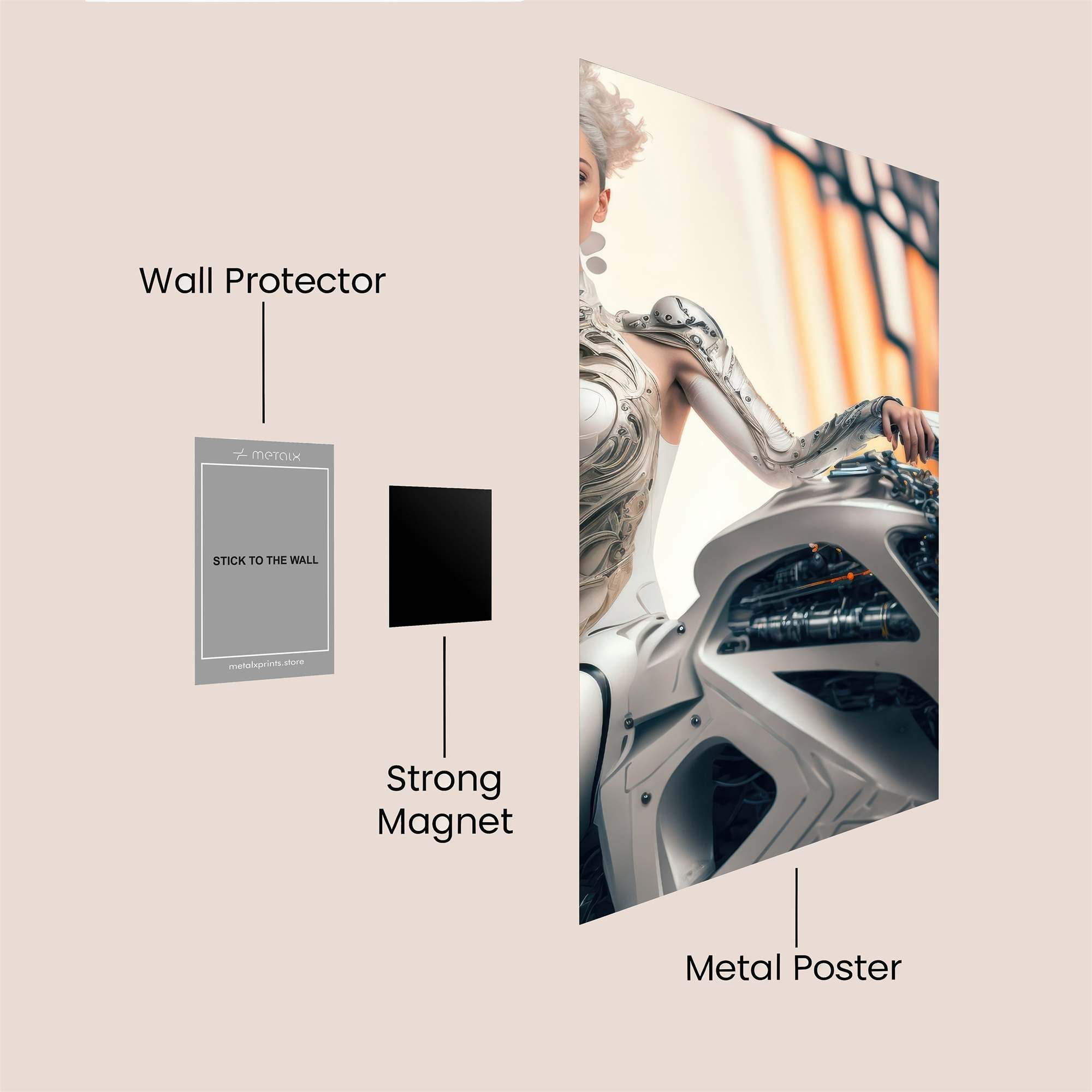 Enchanted Whimsy Safe Wall Magnetic / M